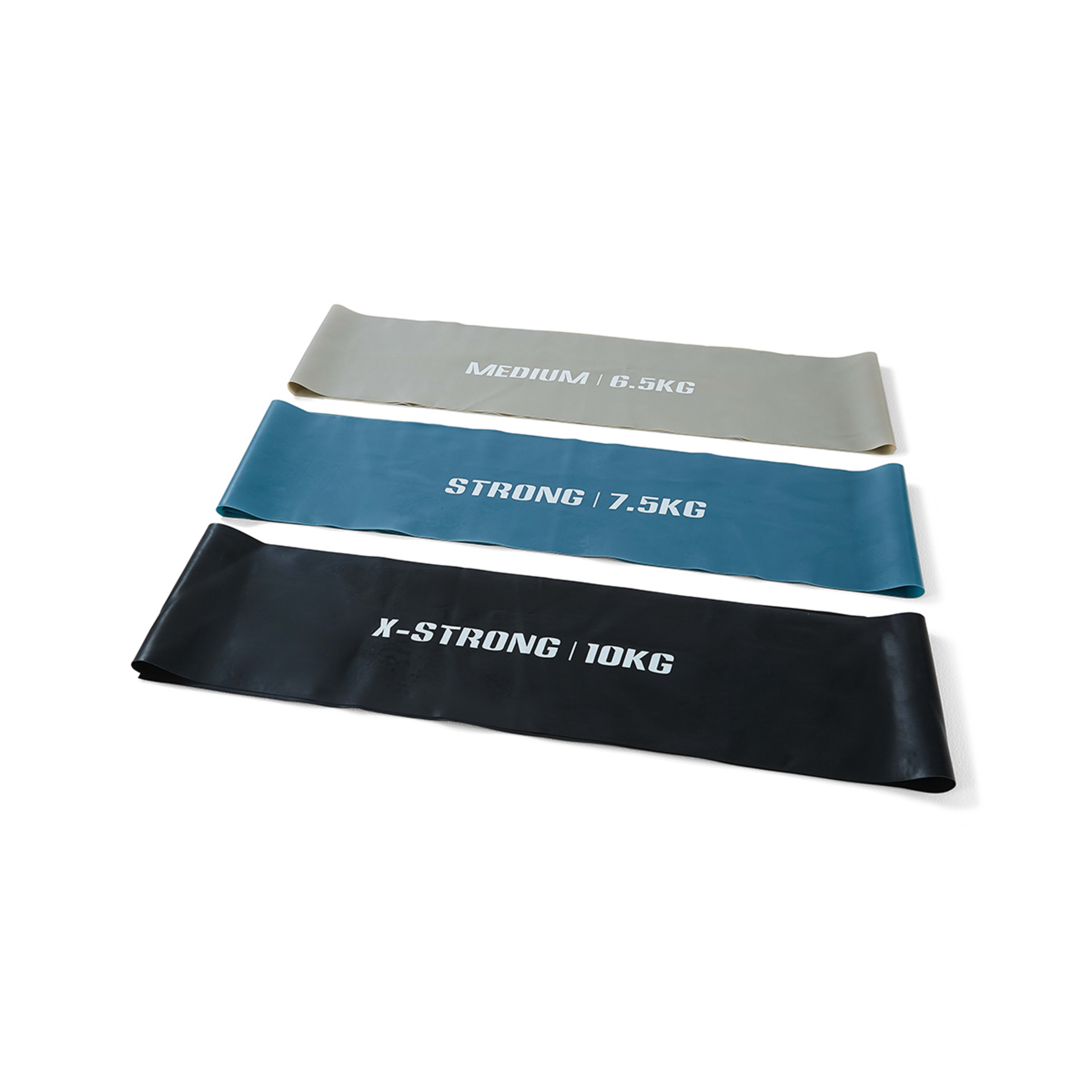 2 3 Pack Flat Resistance Band Set, 2 of 10