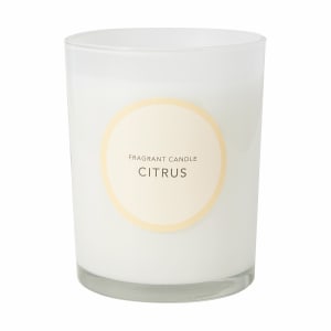 Extra Large Citrus Fragrant Candle - Kmart