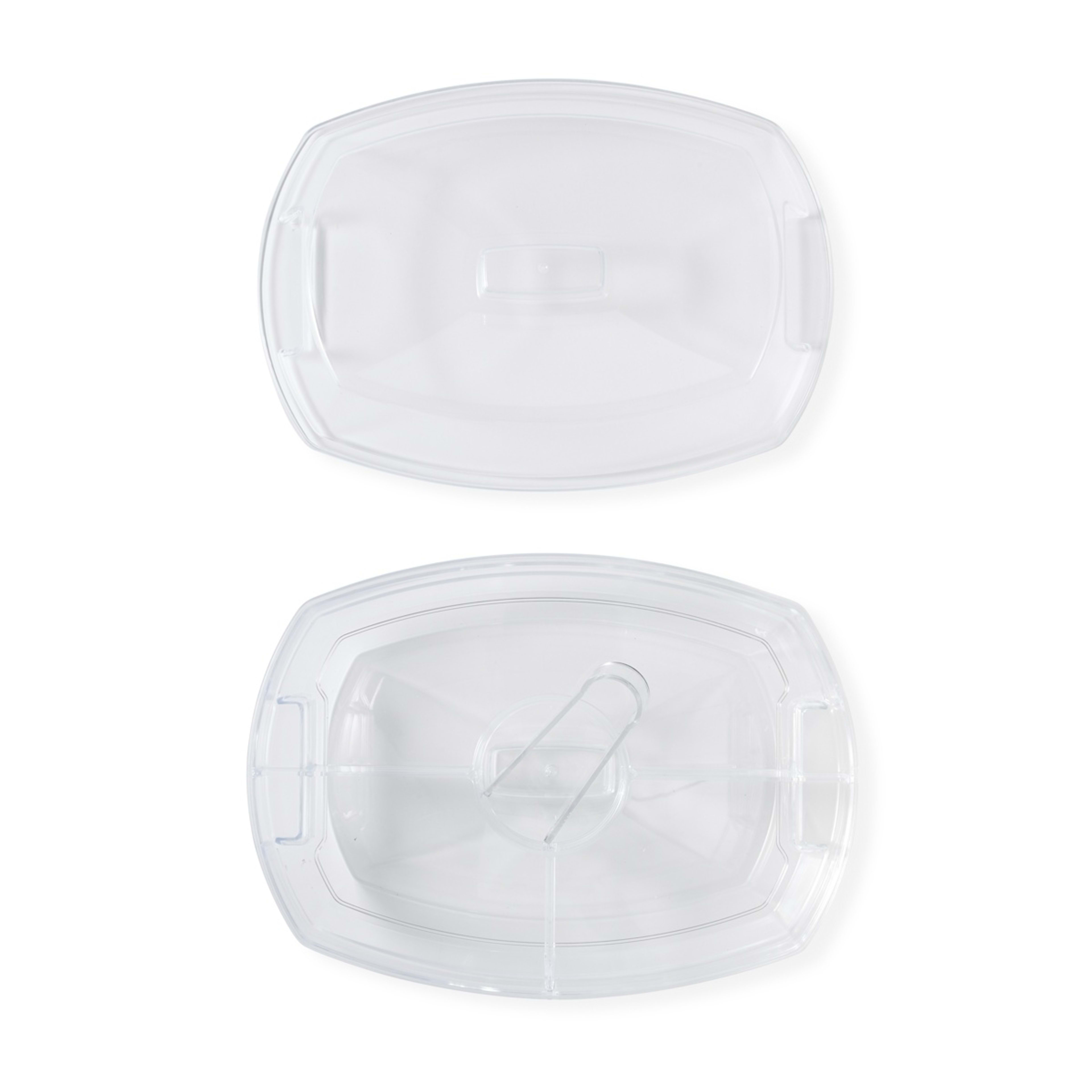 9 Rectangle Food Platter with Ice Tray, 9 of 10