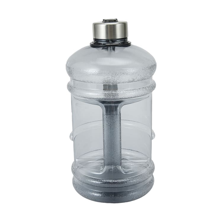 2L Grey Sports Drink Bottle with Handle Kmart