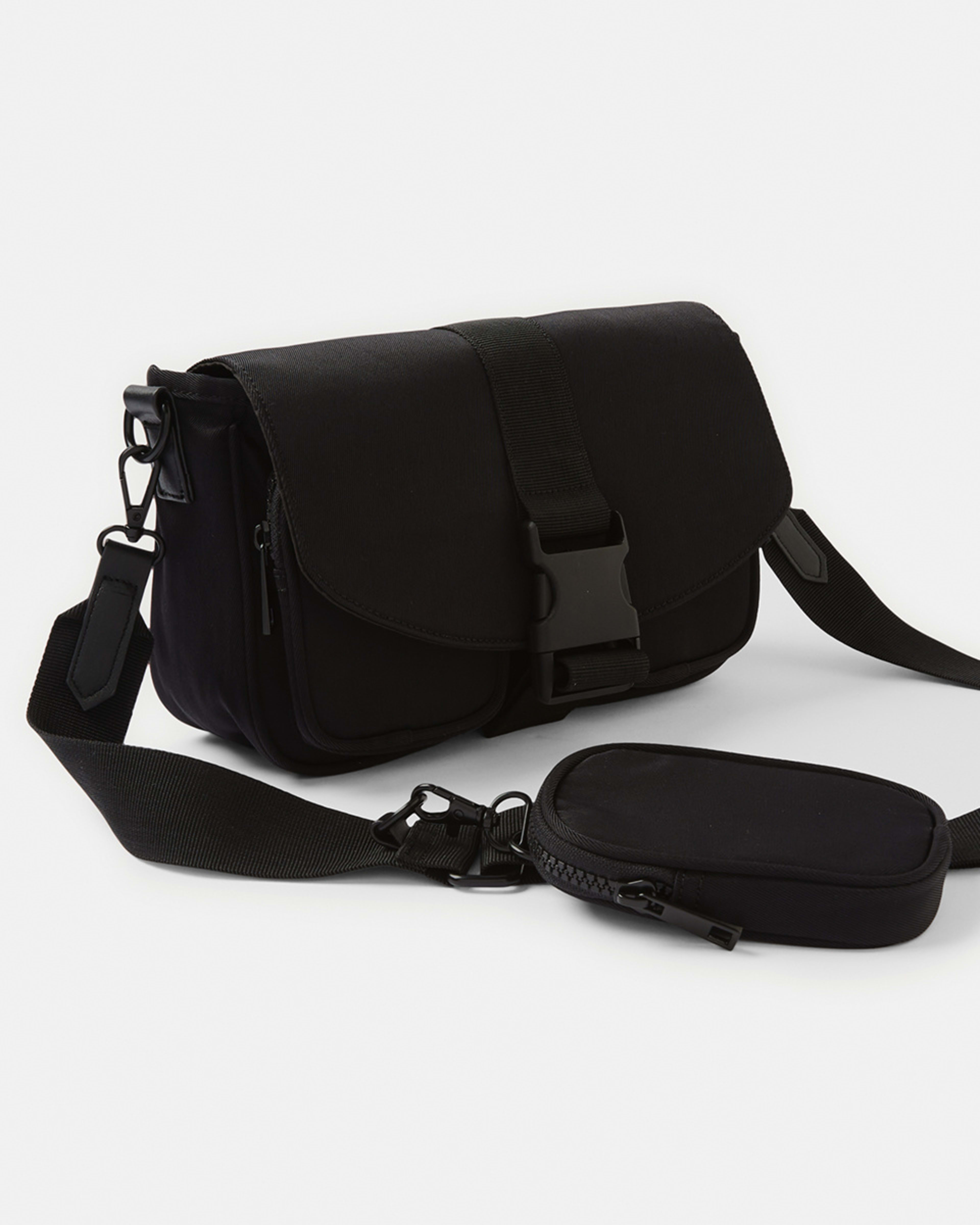 3 Urban Utility Crossbody Bag Black, 3 of 7
