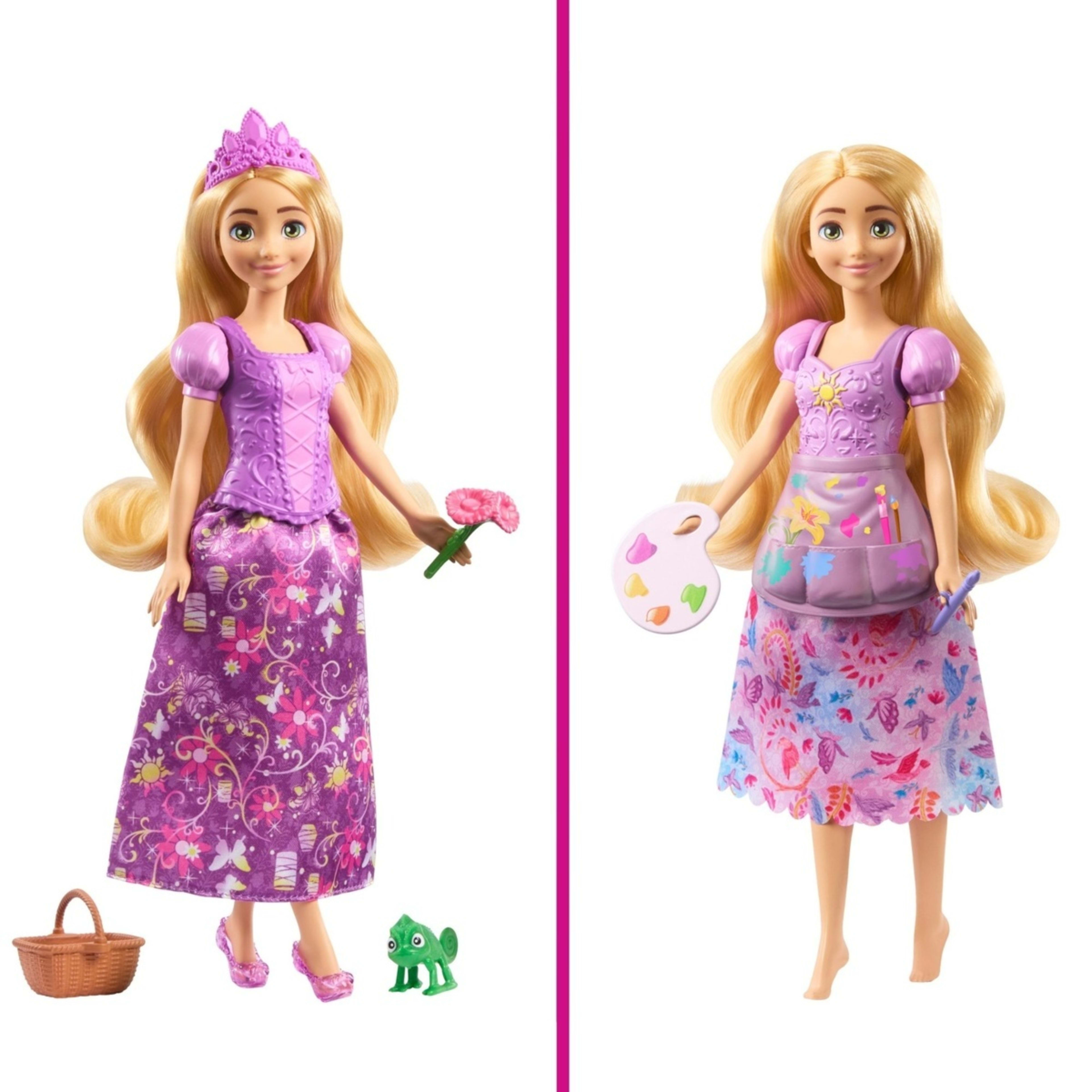 3 Disney Princess 2-in-1 Stories Fashion Doll - Assorted, 3 of 6
