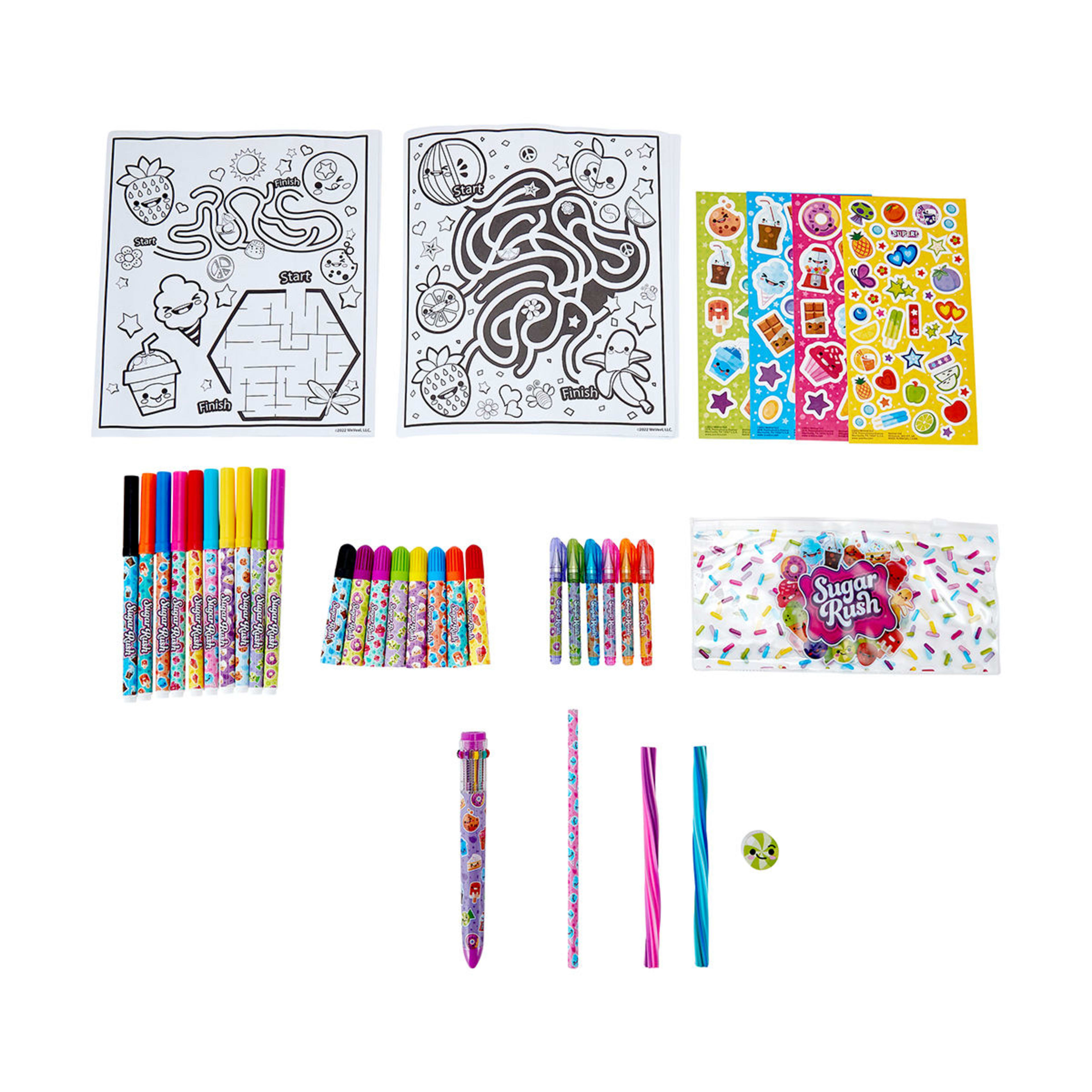 2 145 Piece Sugar Rush Scented Mega Activity Kit, 2 of 10