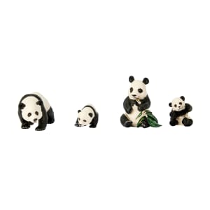 Wild World Panda Family Playset