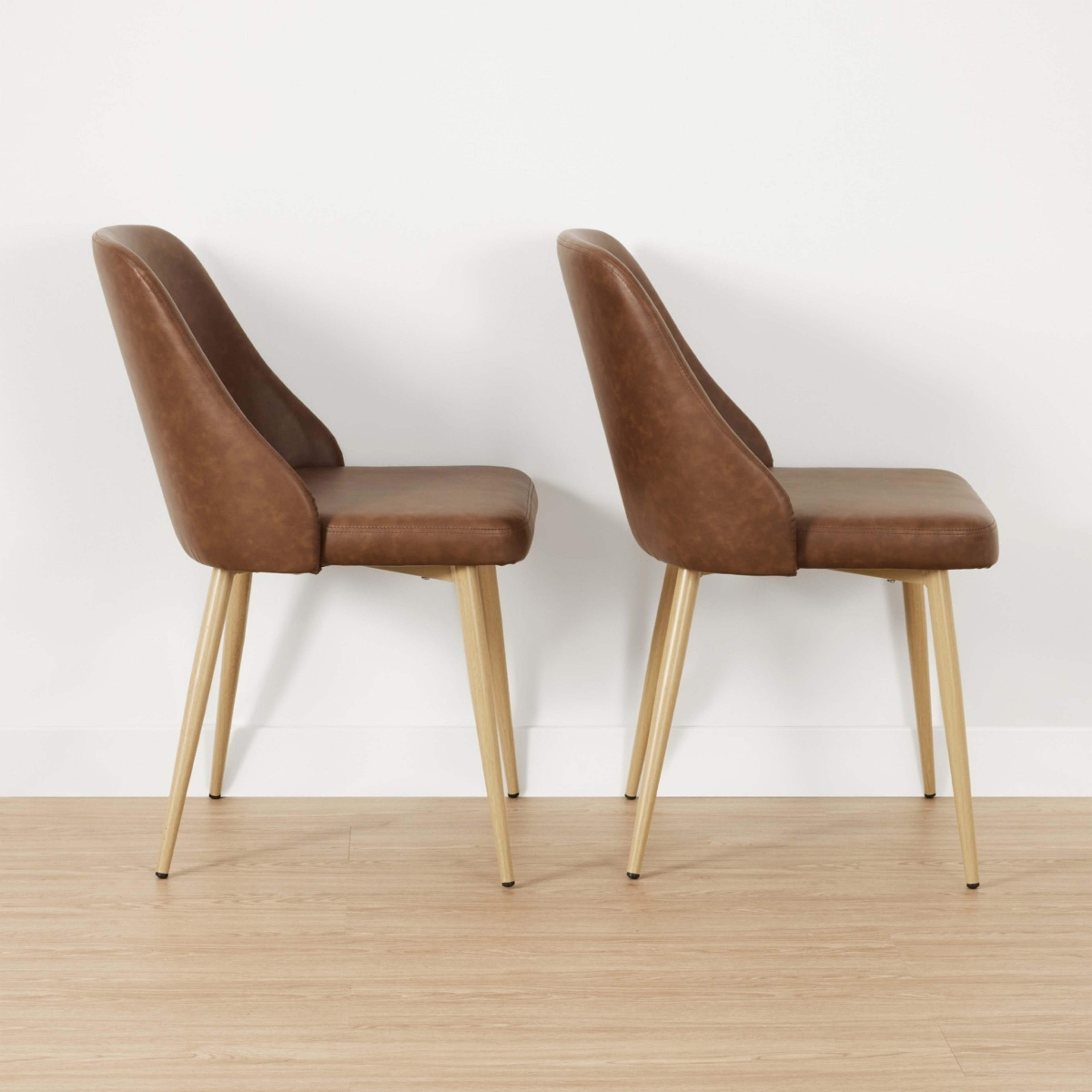 3 Set of 2 Miller Chairs, 3 of 10