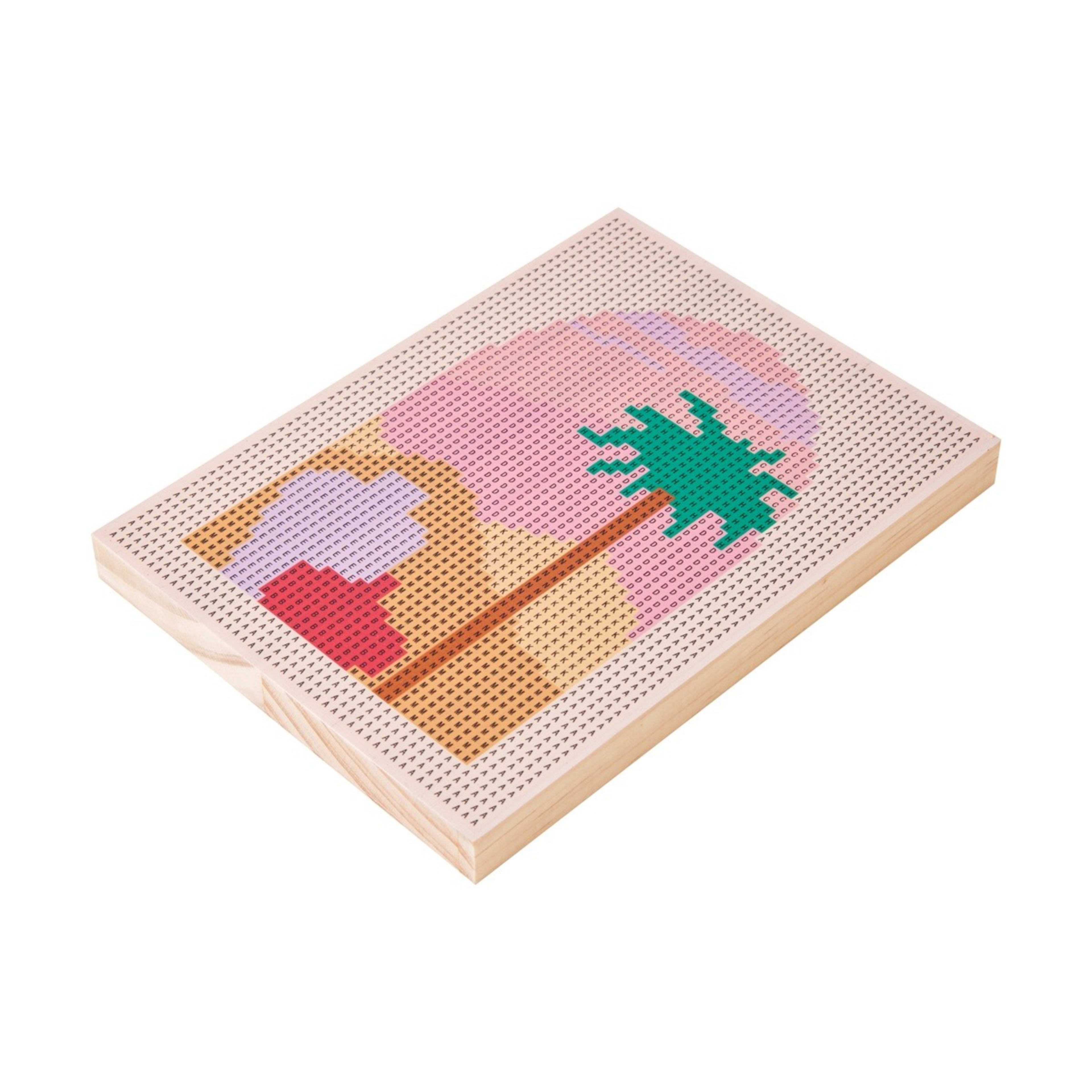 7 Sparkle Gem Art Wood Block - Palm, 7 of 10