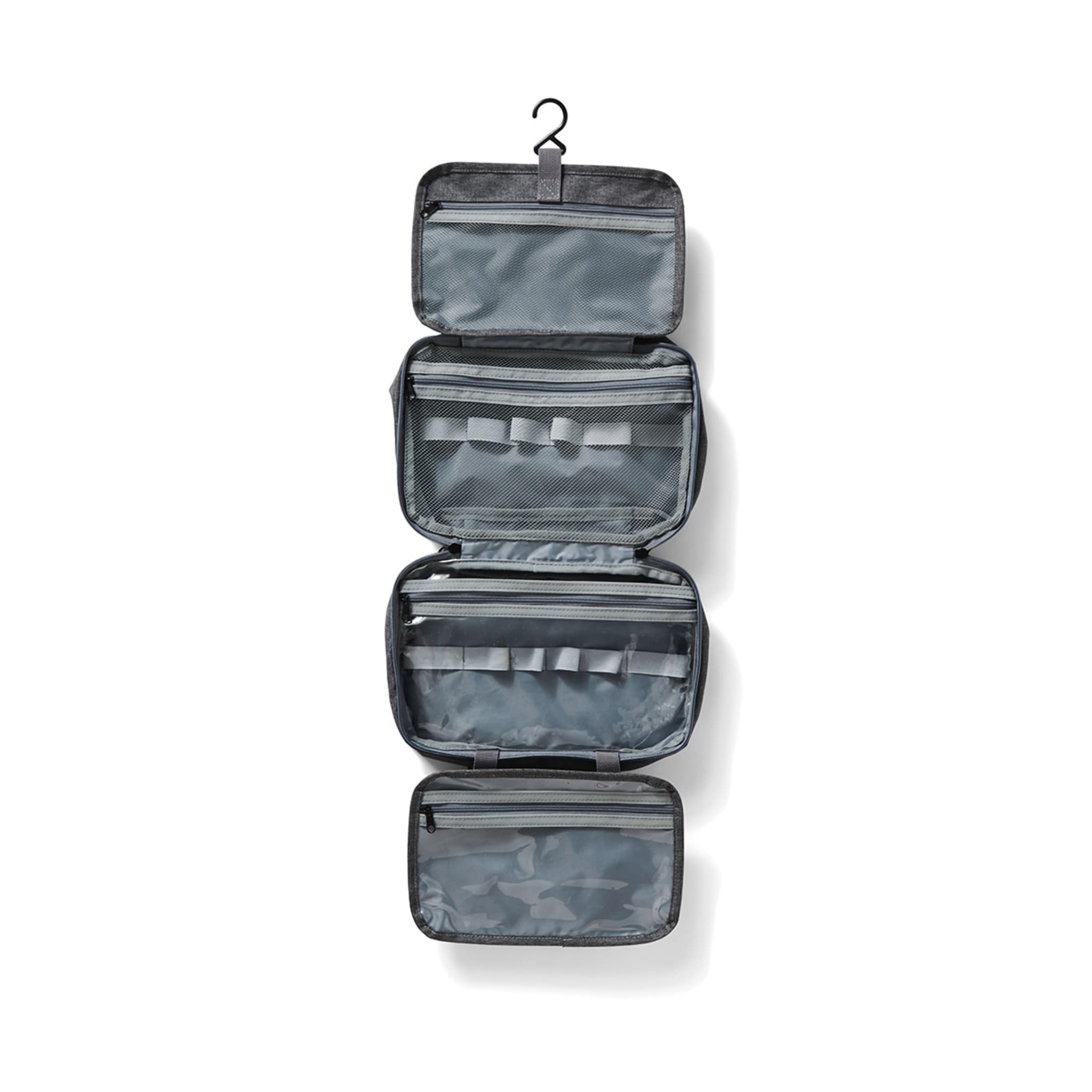 Multi Pocket Hanging Organiser Grey Kmart