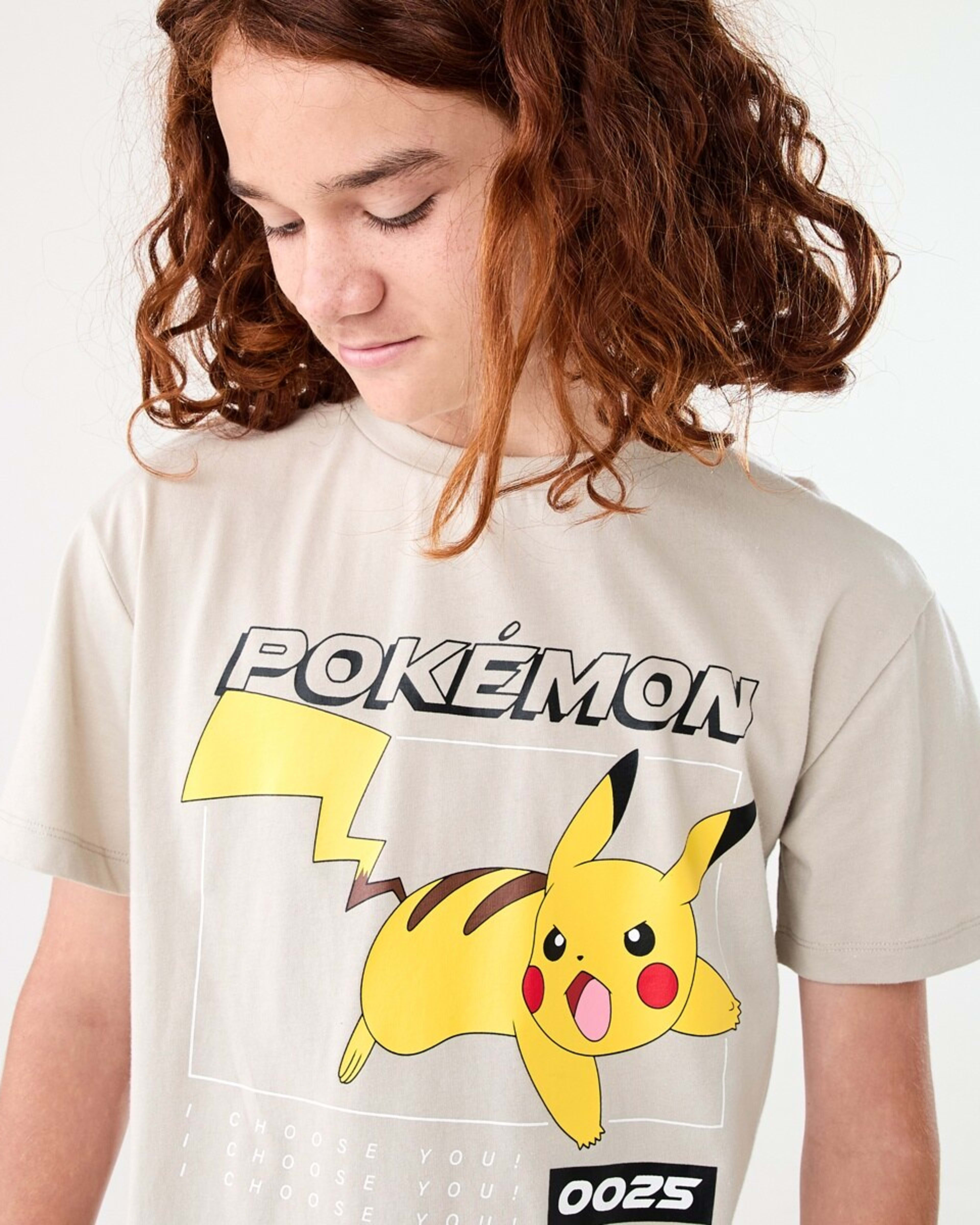 3 Pokemon License T-shirt PIKACHU, 3 of 6