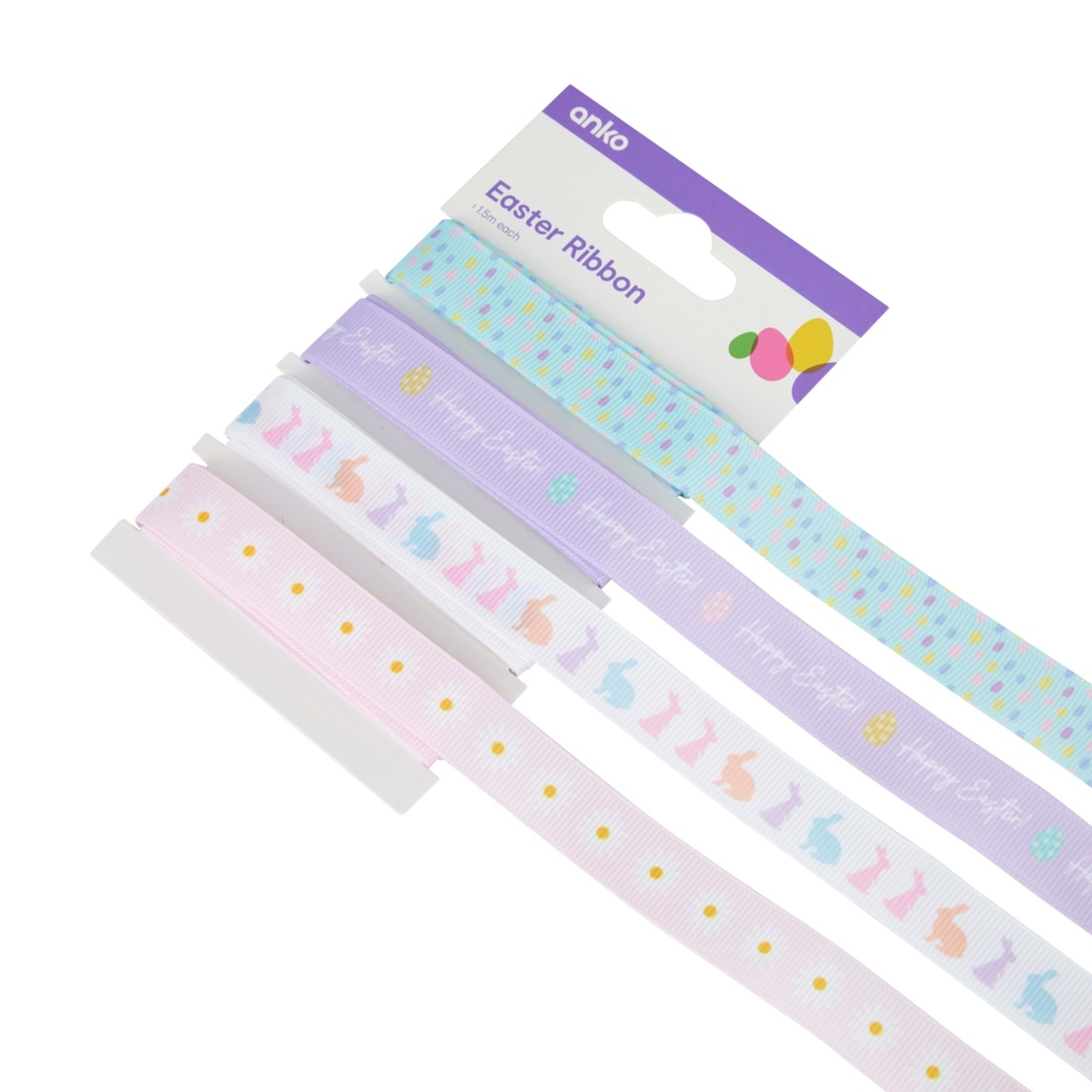 2 4 Pack Easter Ribbons, 2 of 2