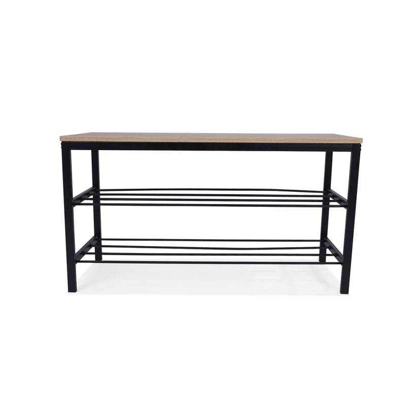Black Shoe Storage Bench Kmart