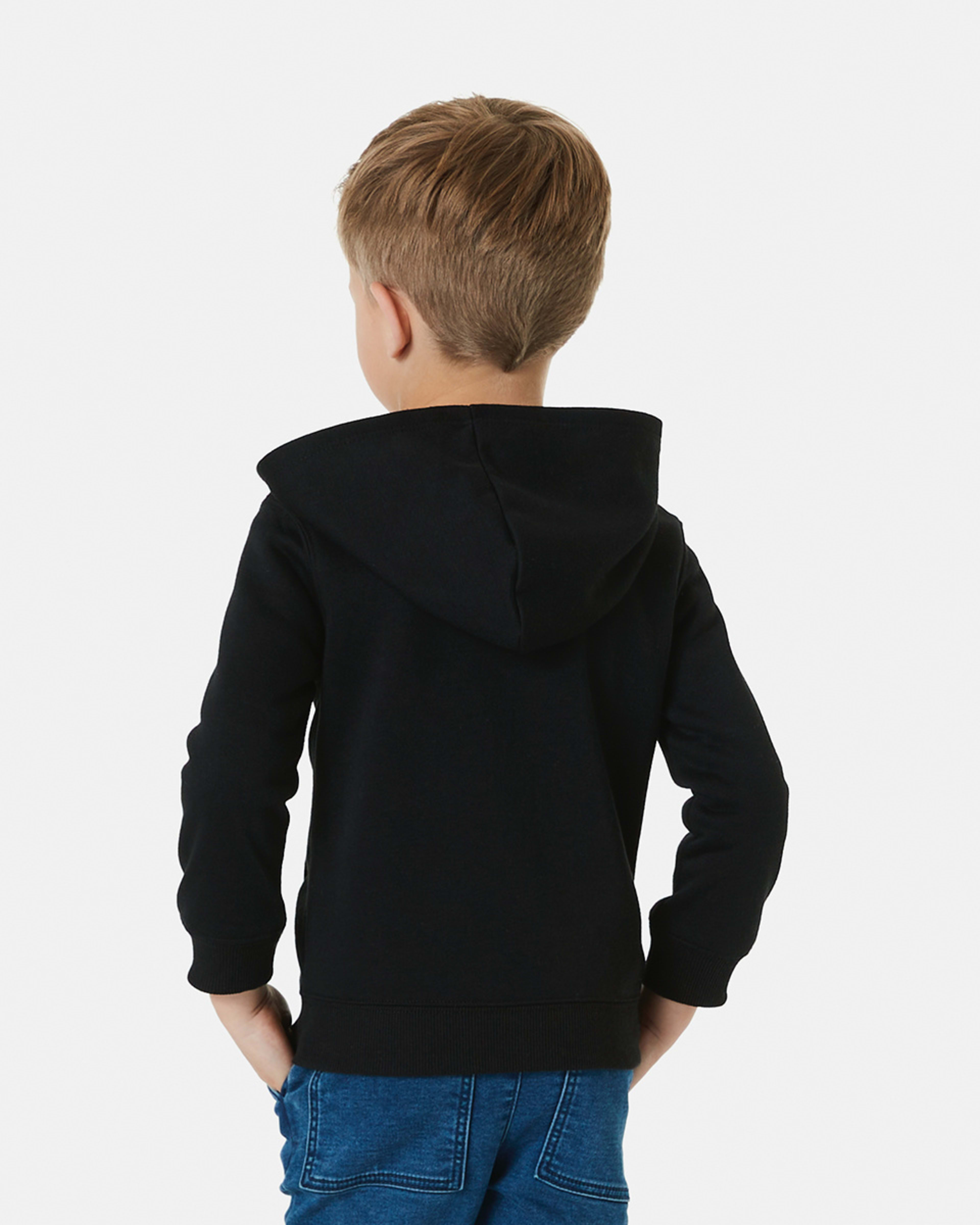 Plain Zip Through Hoodie Kmart