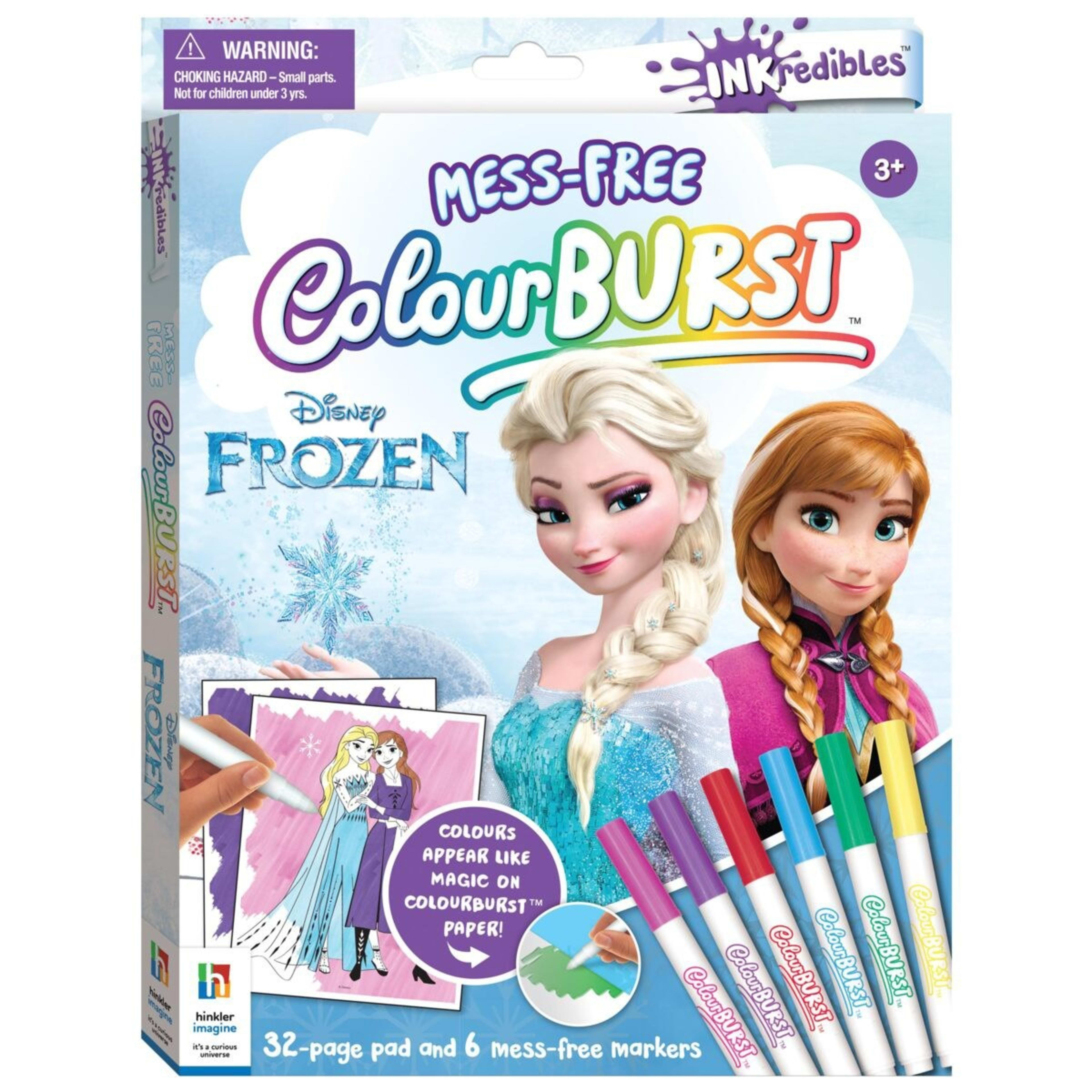 1 INKredibles Disney Frozen Mess-Free ColourBurst Activity Kit - Book