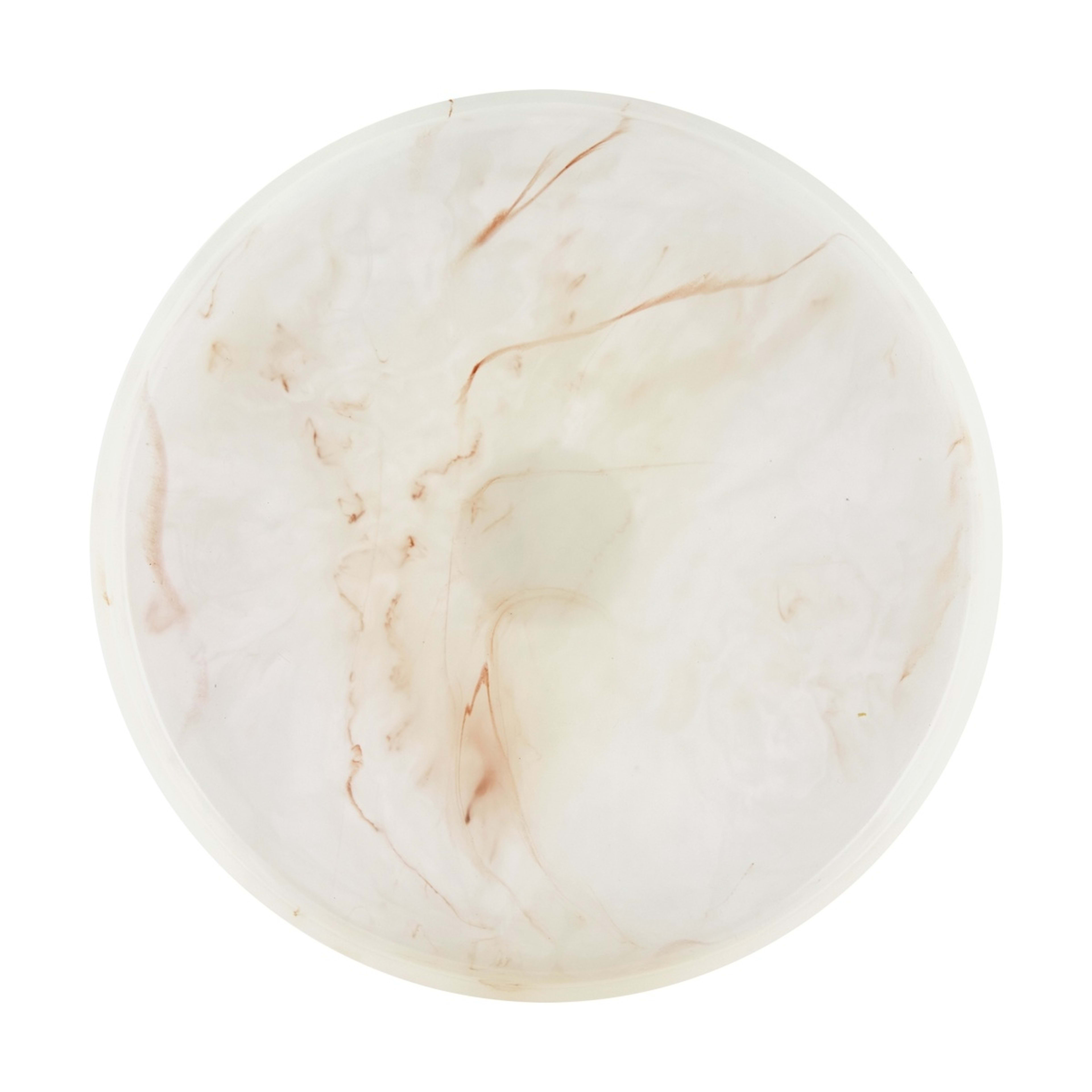 2 White Onyx Look Decor Tray, 2 of 5