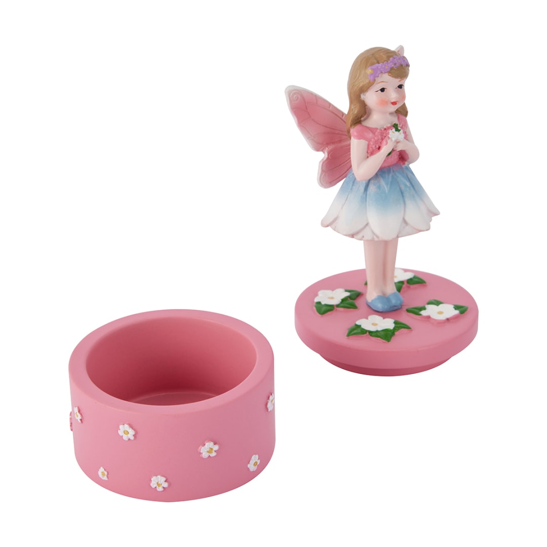 Fairy Garden Fairy Trinket Box Kmart