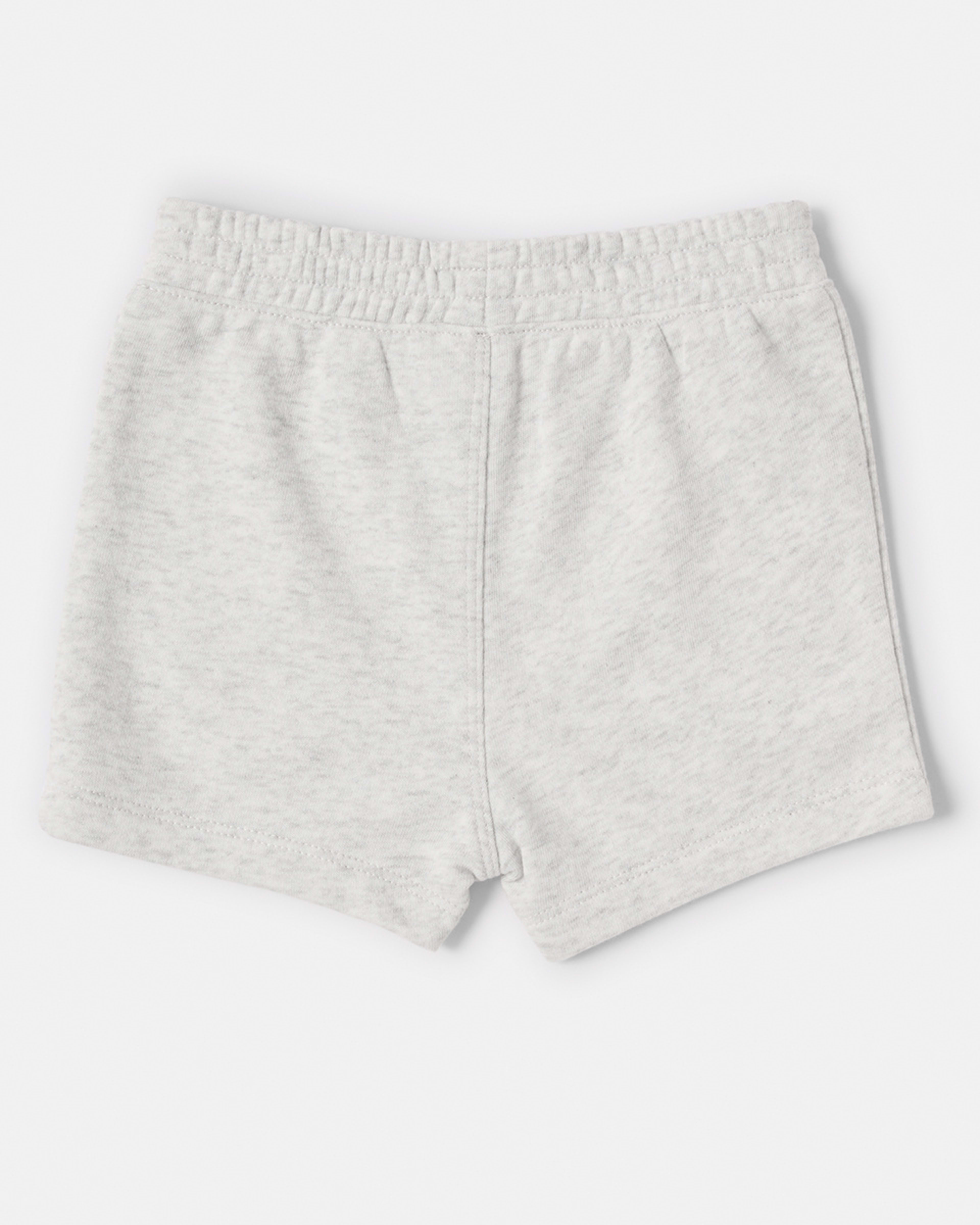 2 Terry Shorts Wht Marle, 2 of 3