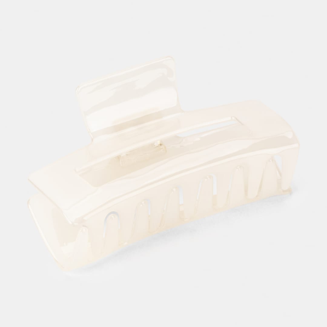 Milk Rectangle Hair Clip Kmart