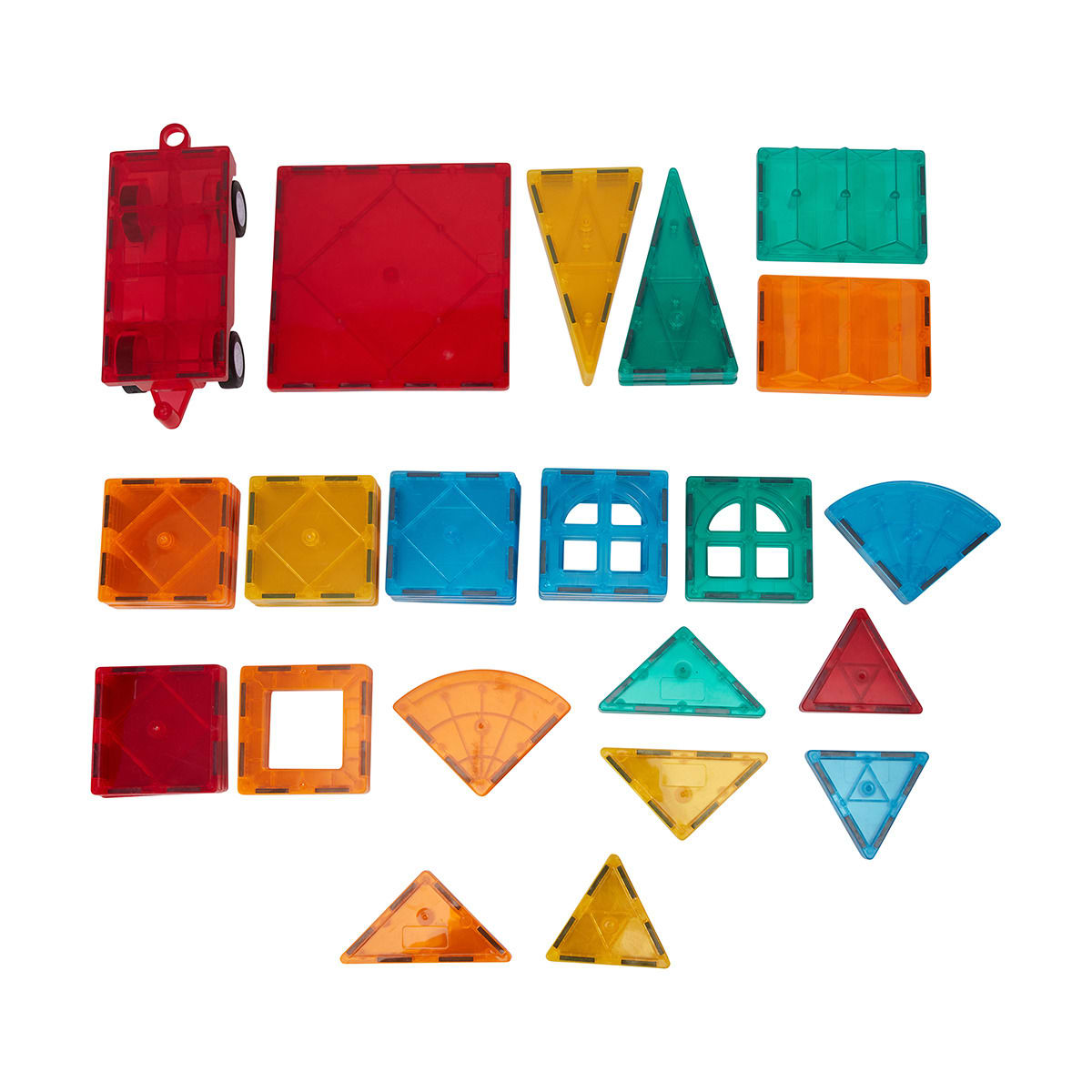 50 Piece Tiles Castle Set Kmart