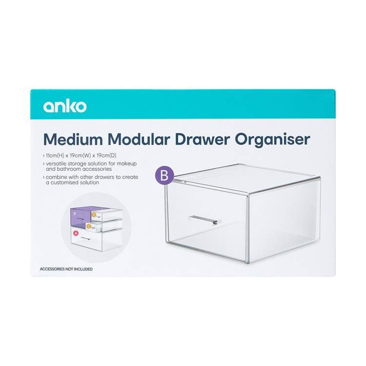 Modular Drawer Organiser Medium Kmart