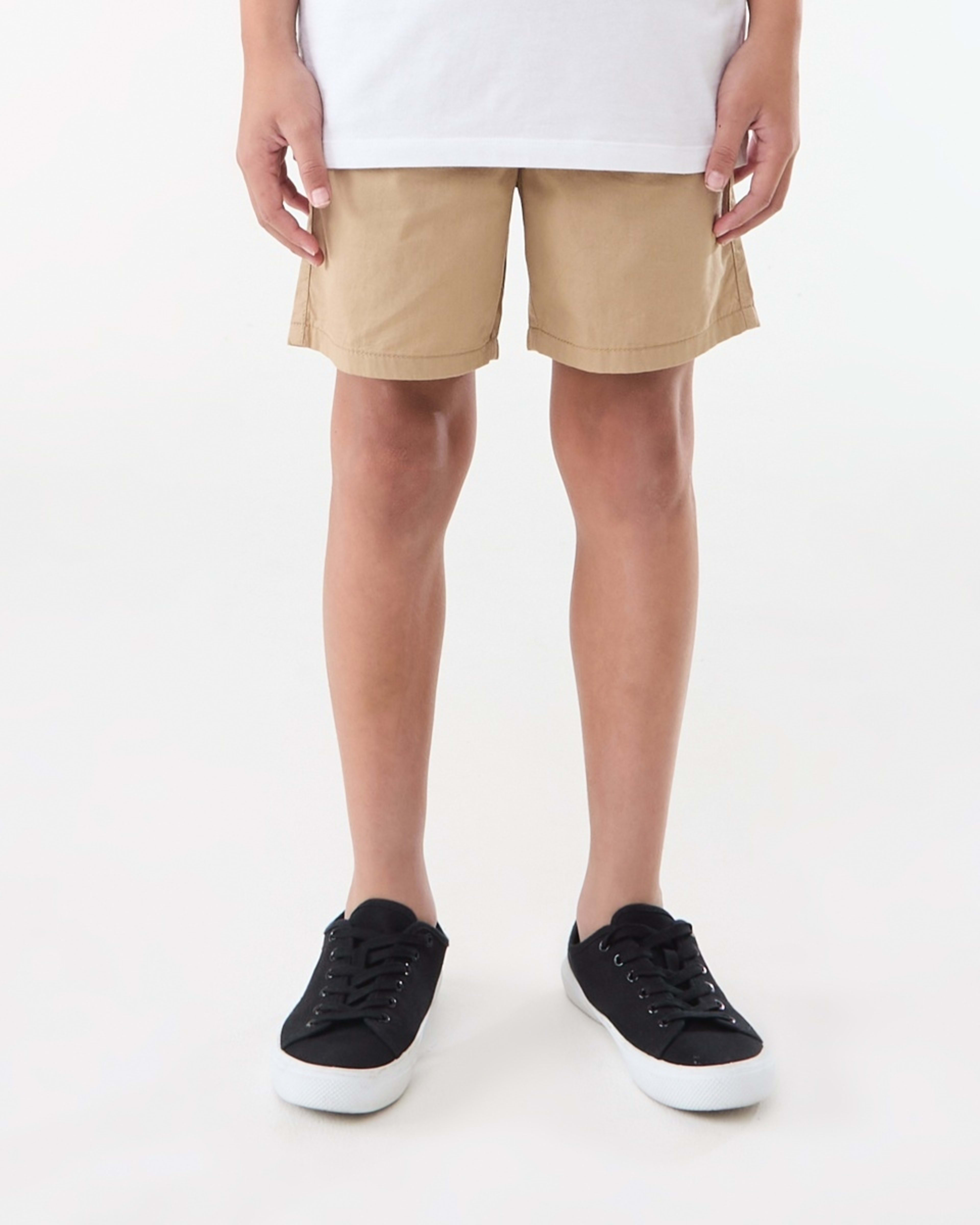 1 Pull On Twill Shorts CORNSTALK