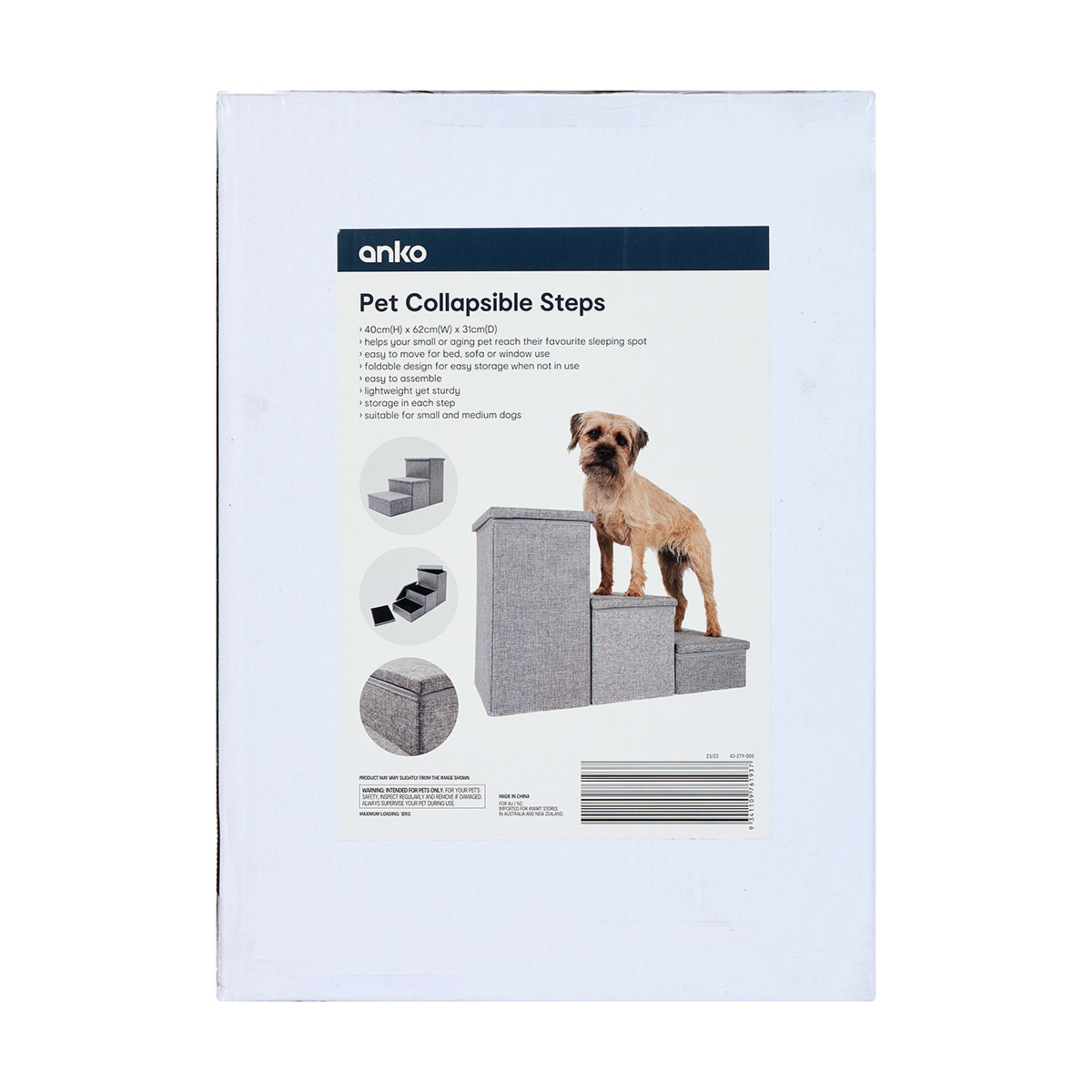 Pet Collapsible Storage Steps Kmart