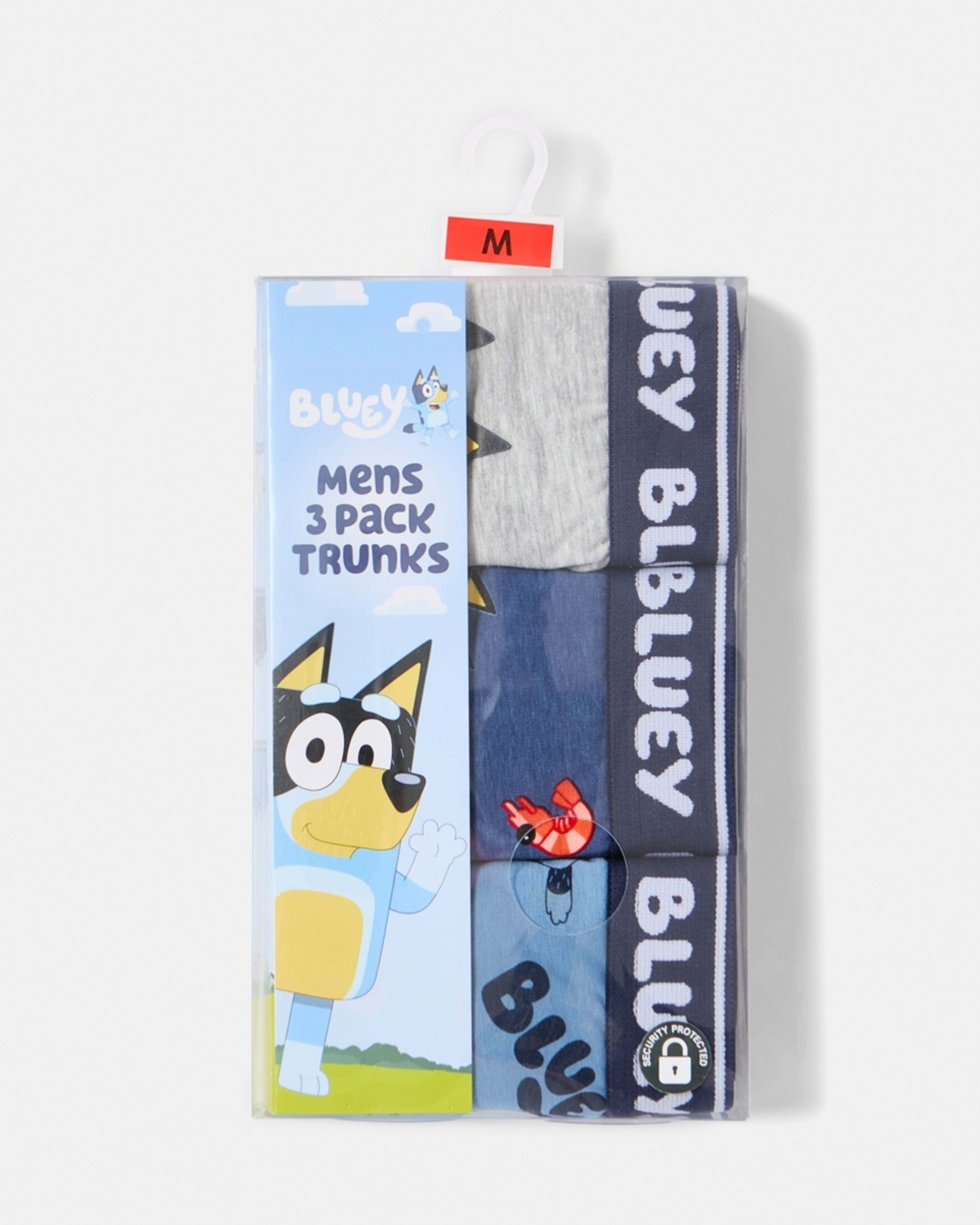 8 3 Pack Bluey License Trunks BLUEY TRUNKS, 8 of 8