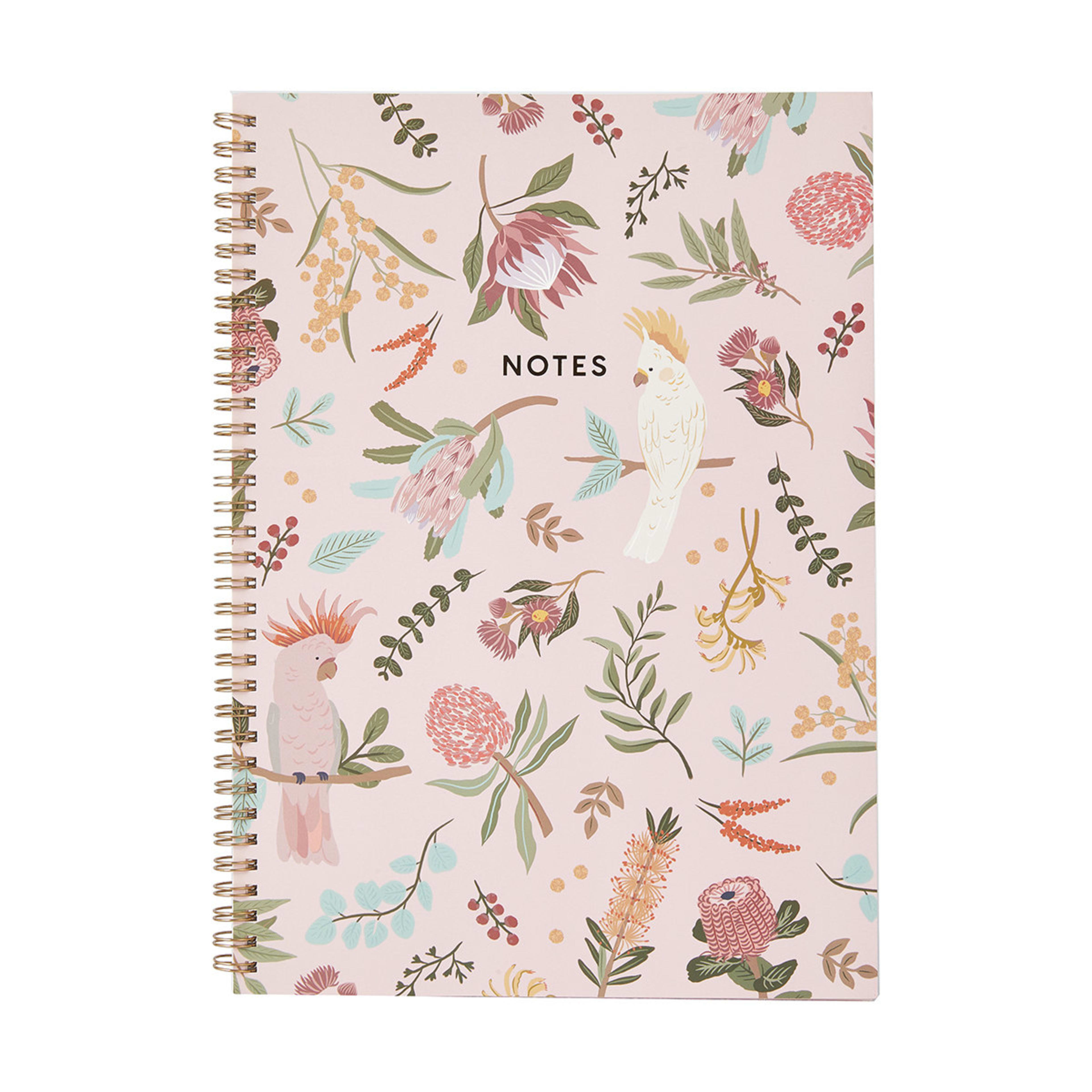 A4 Spiral Notebook Galah Kmart