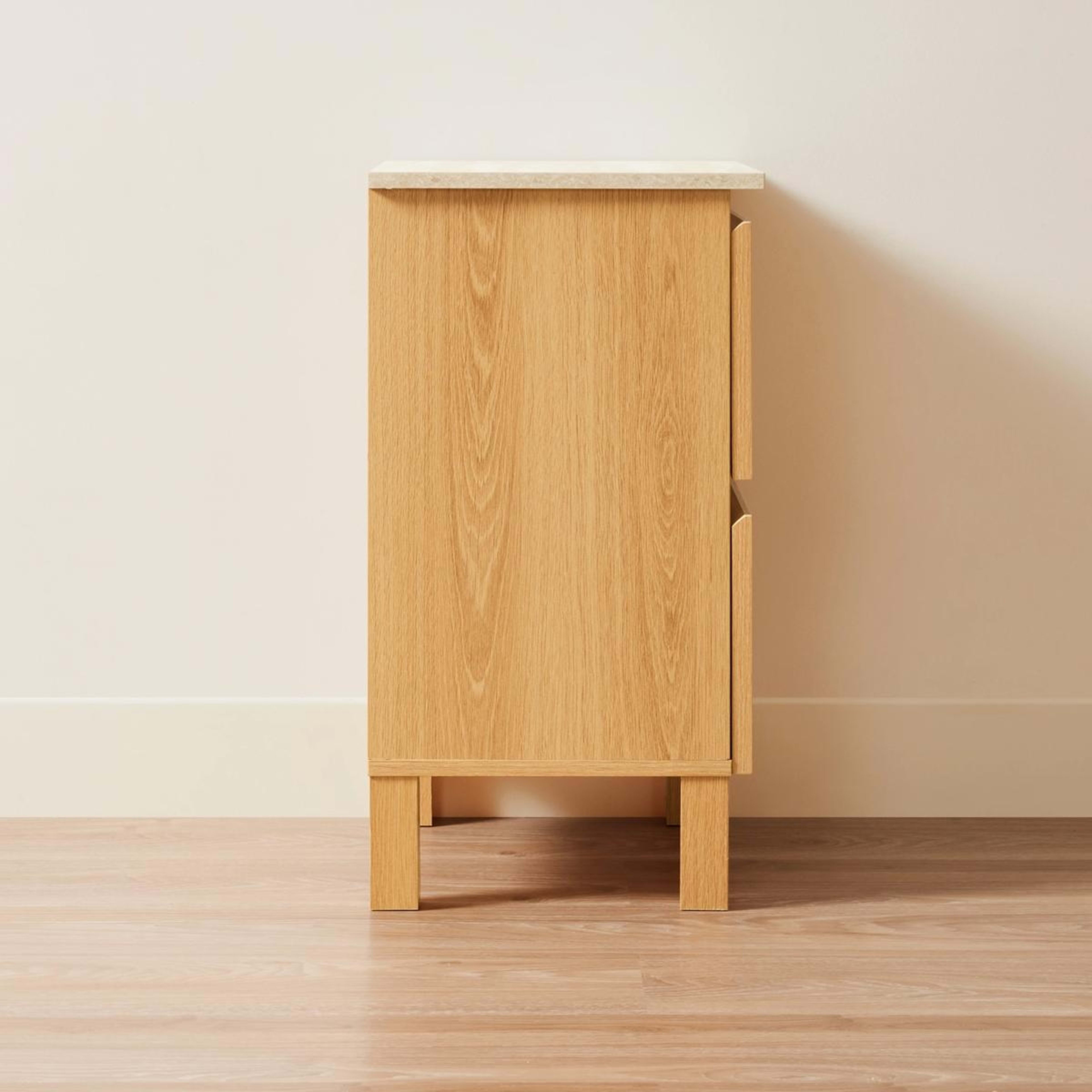 4 Bailey Bedside Table - Oak Look, 4 of 7