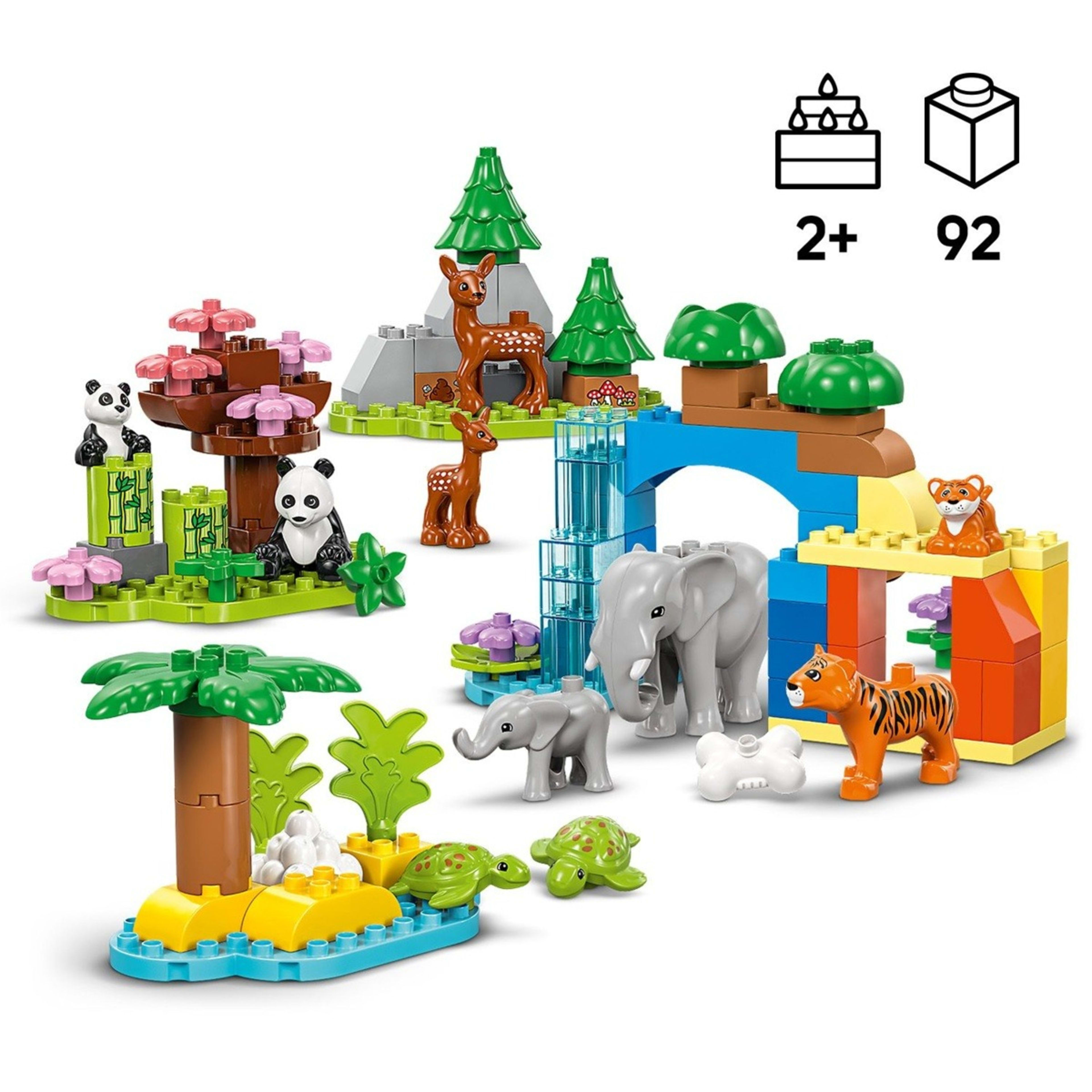 4 LEGO DUPLO Town 3-in-1 Wild Animal Families 10446, 4 of 10