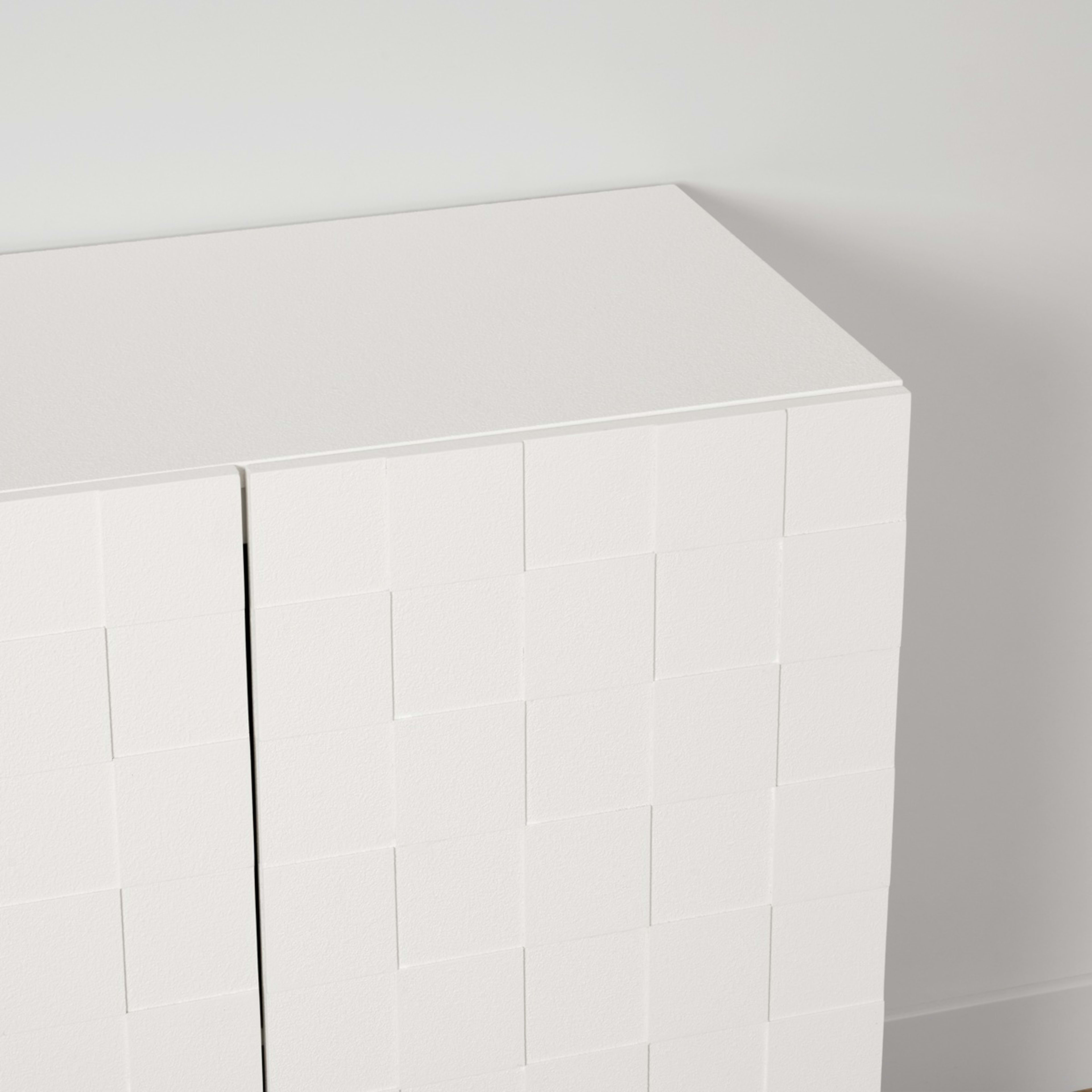 6 Chase Check 2 Doors Cabinet - White, 6 of 10