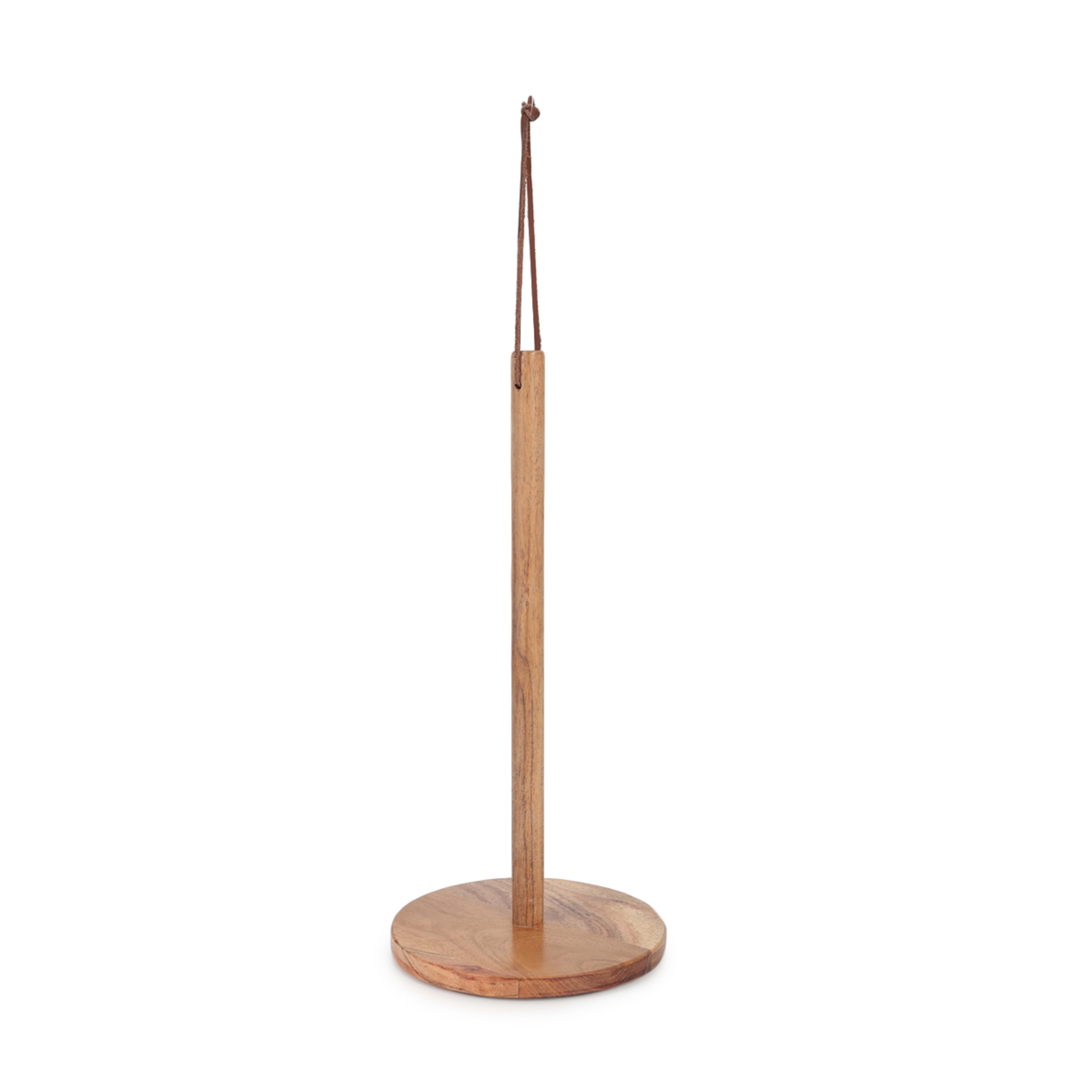 2 Acacia Paper Towel Stand, 2 of 3