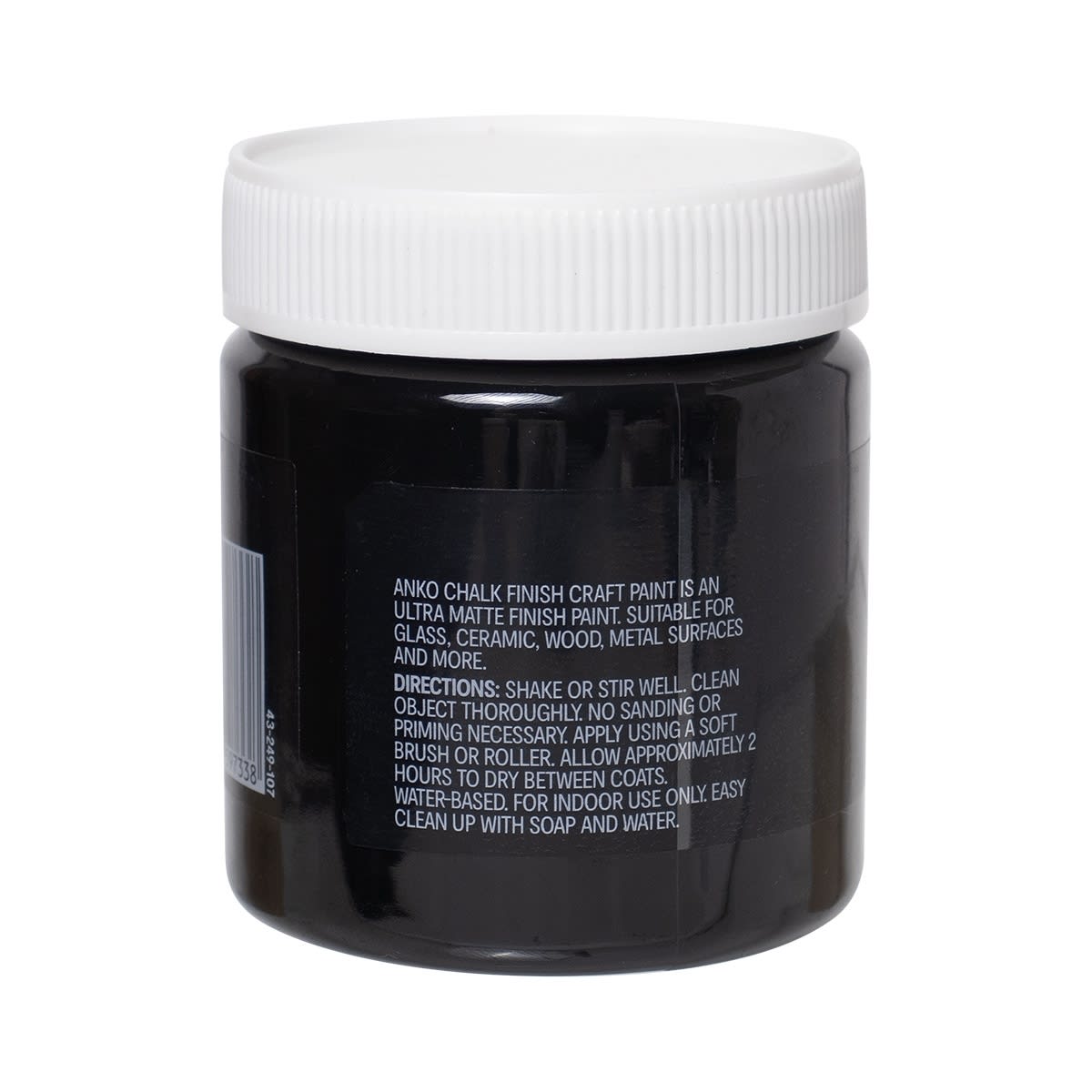 Chalk Finish Craft Paint Black Kmart