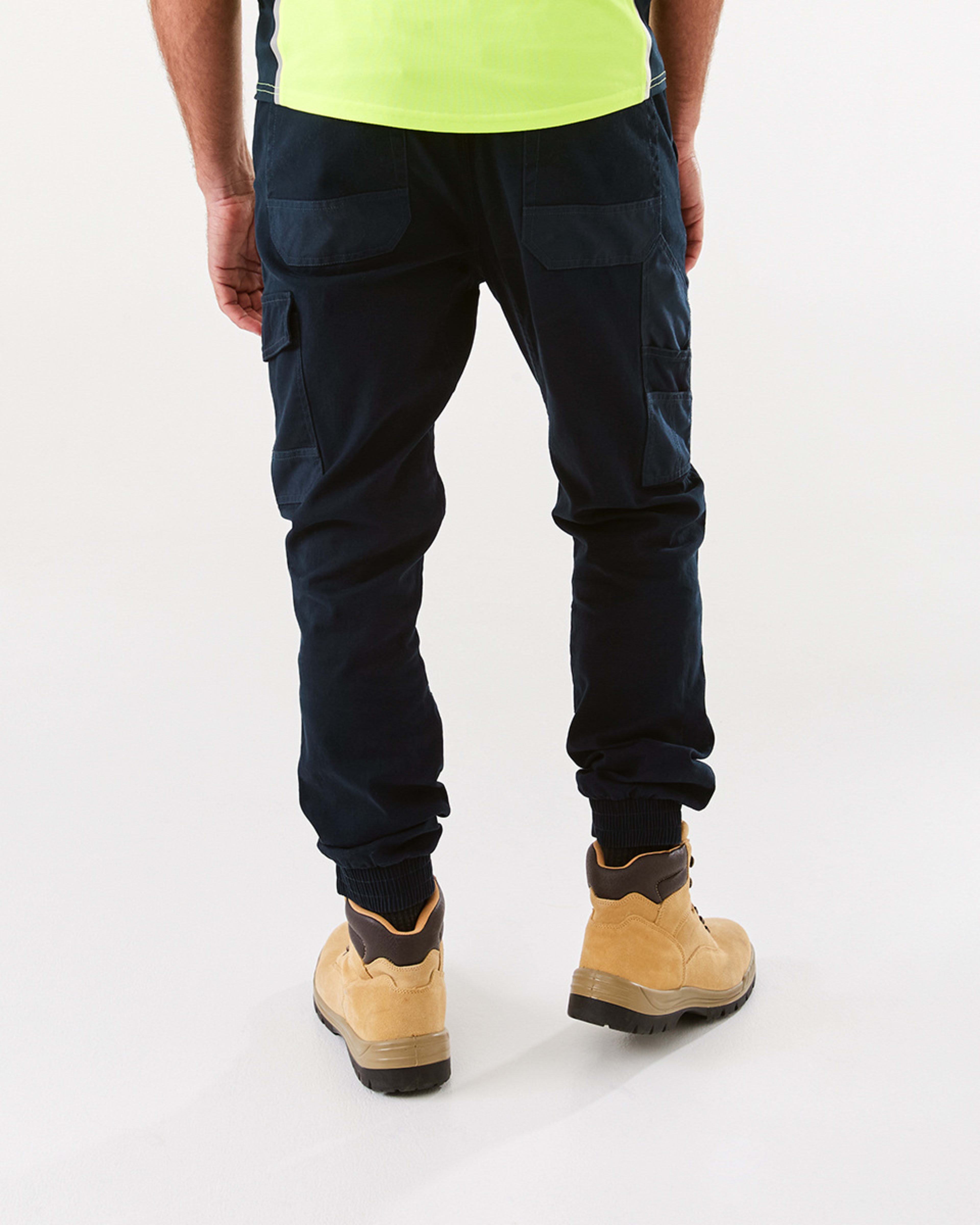 3 Cuff Work Joggers Sky Captain, 3 of 7