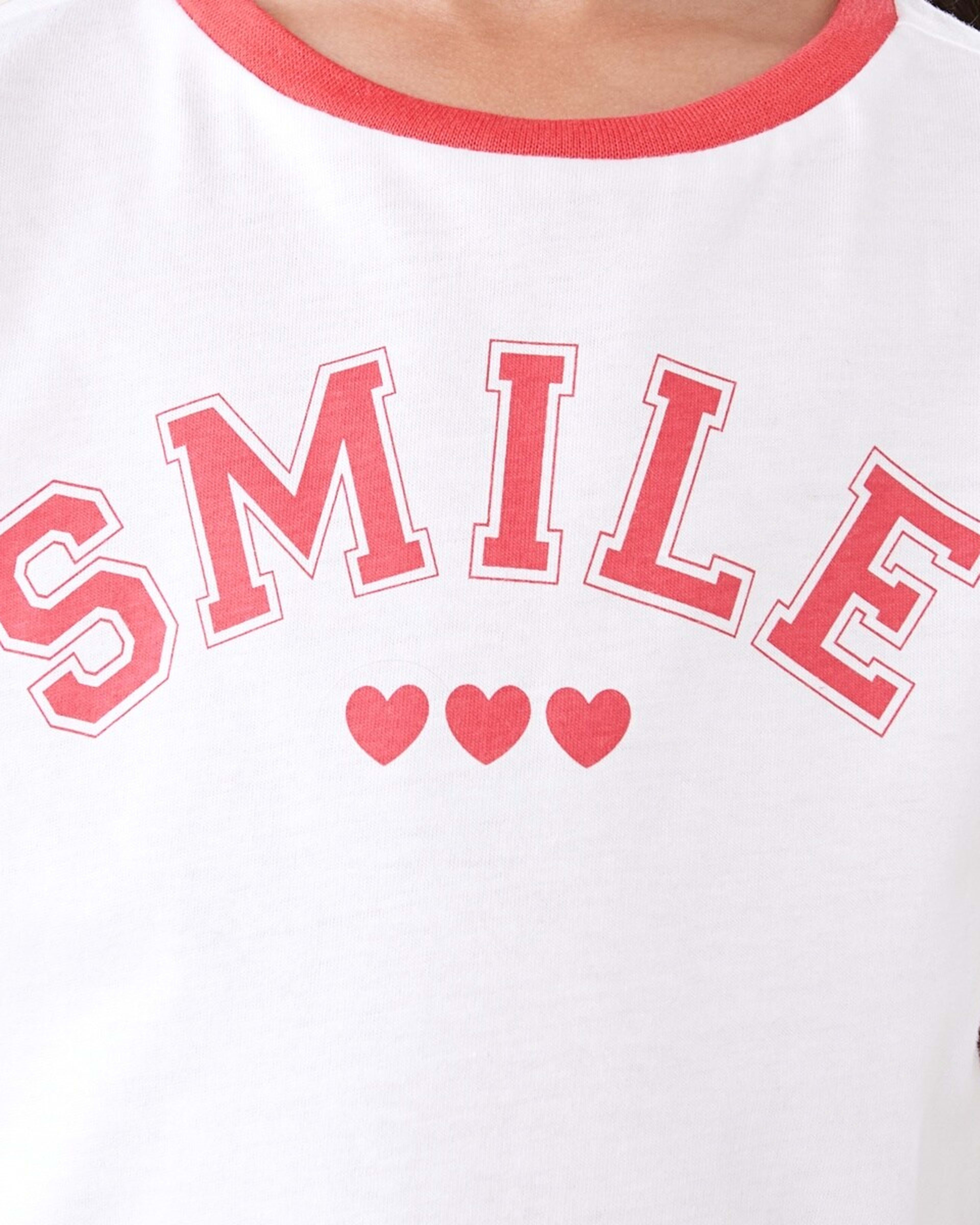 4 Print T-shirt Smile, 4 of 8