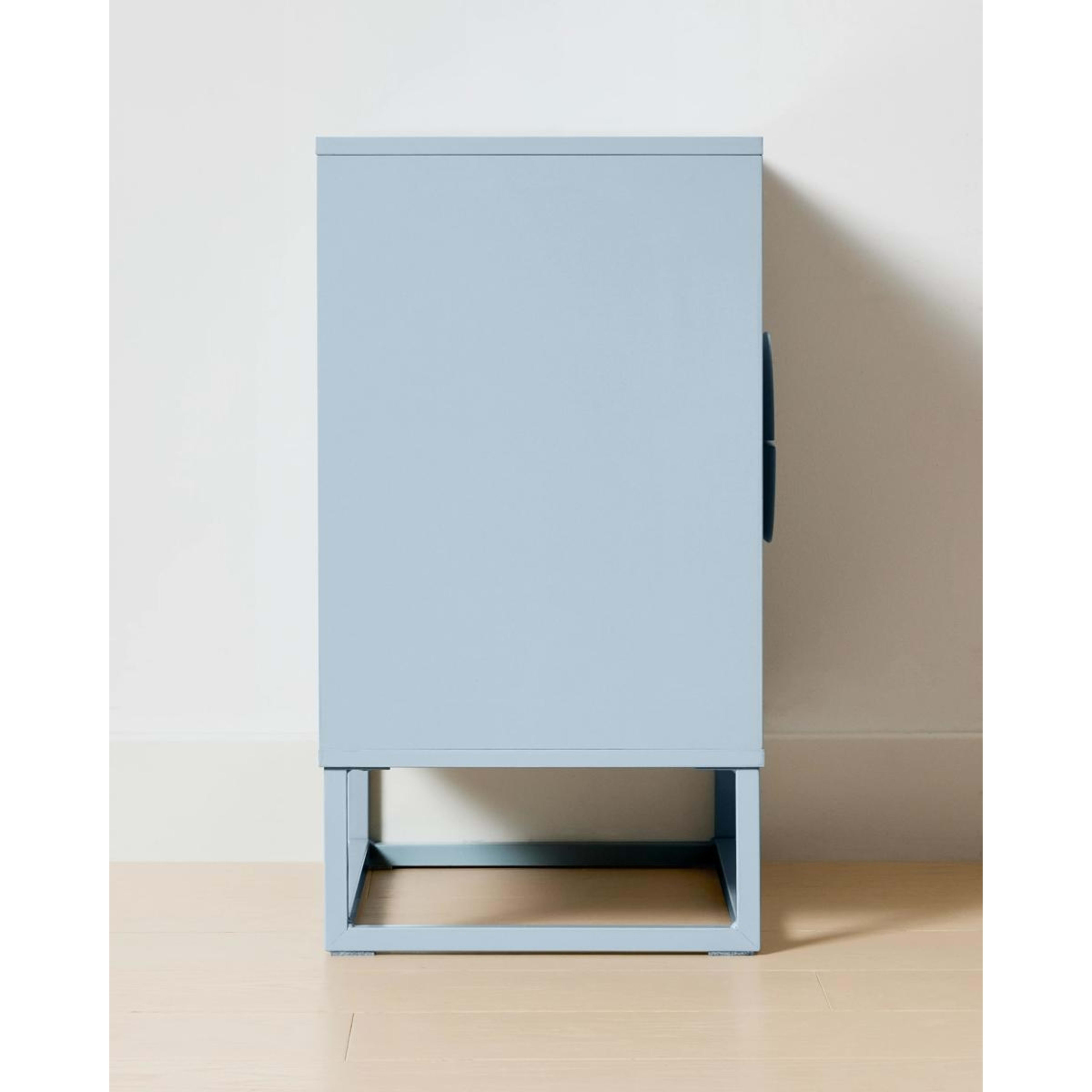 3 Stevie 2 Drawer Bedside Table - Blue, 3 of 7