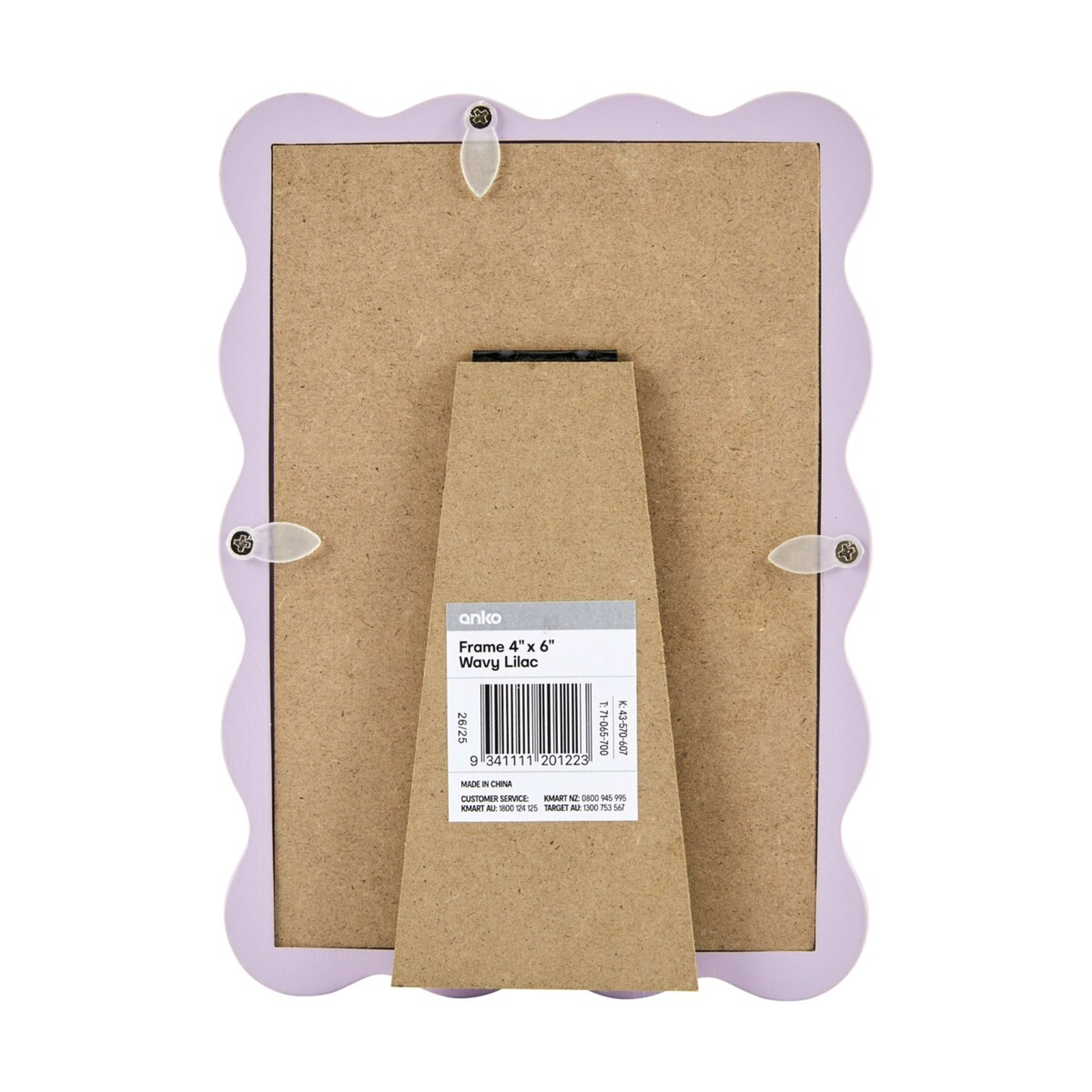 5 Wavy Frame 4in. x 6in. - Lilac, 5 of 5