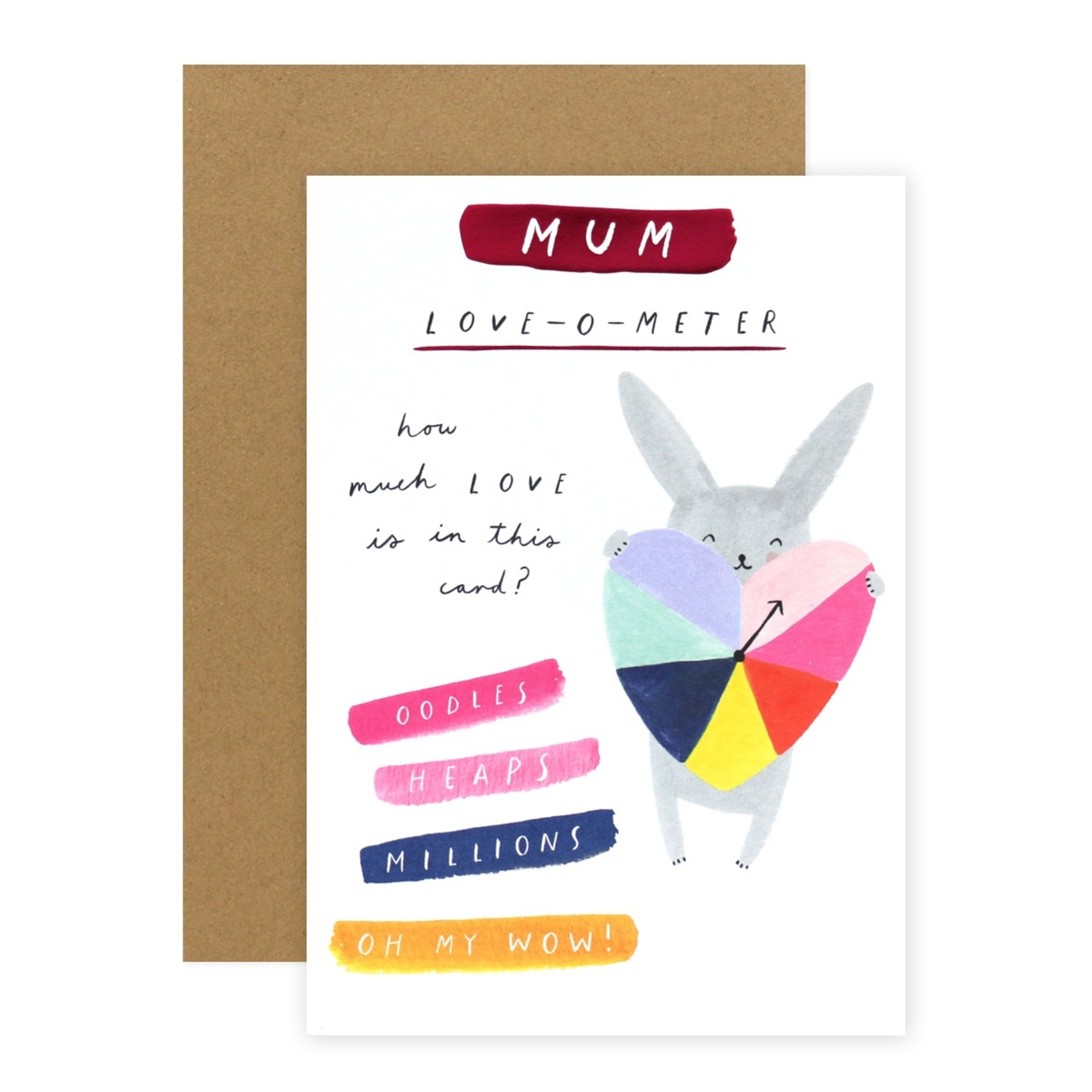 1 Connections from Hallmark Birthday Card for Mum - Love-O-Meter