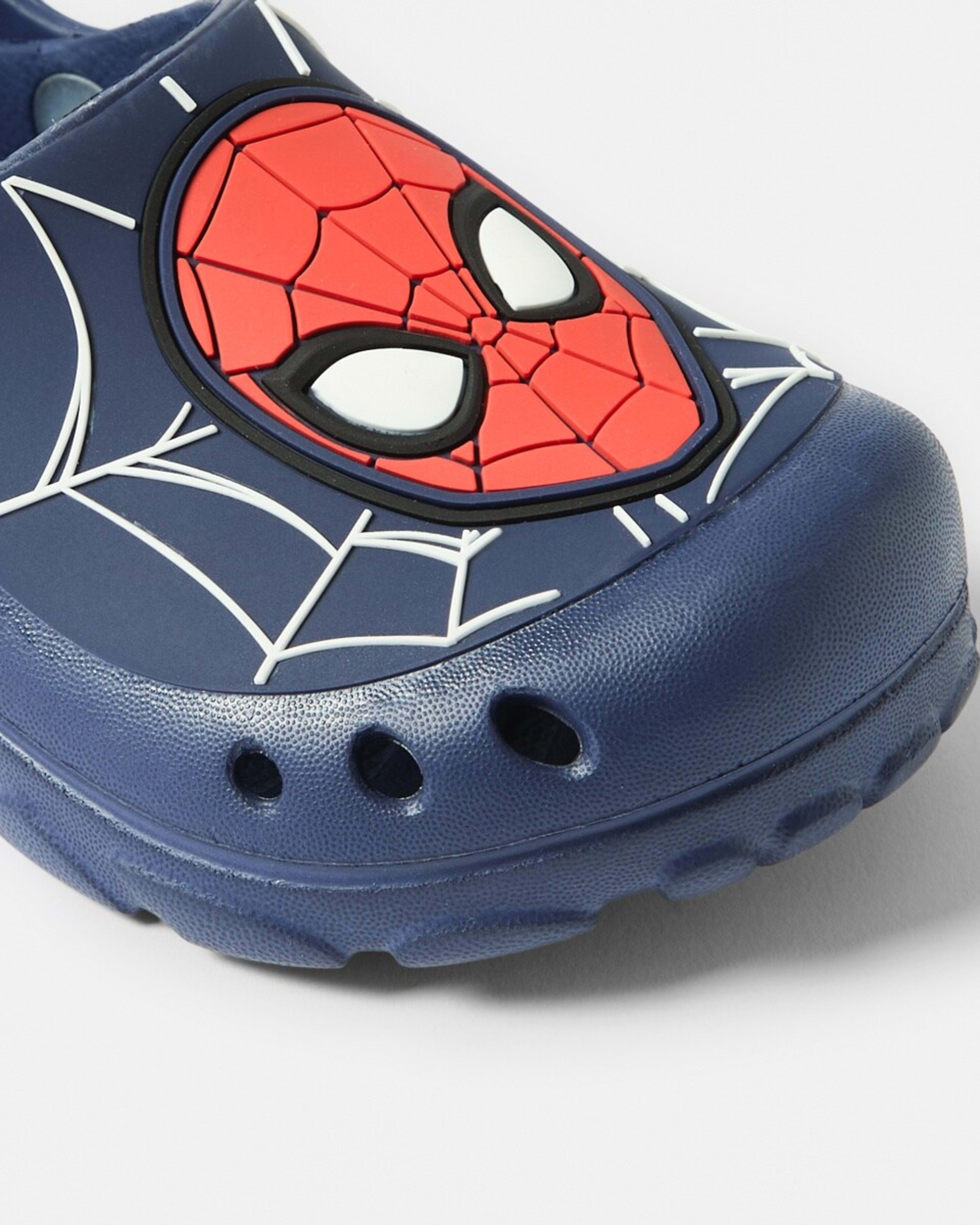 4 Junior Spider-Man License Clogs SPIDERMAN NAVY, 4 of 4