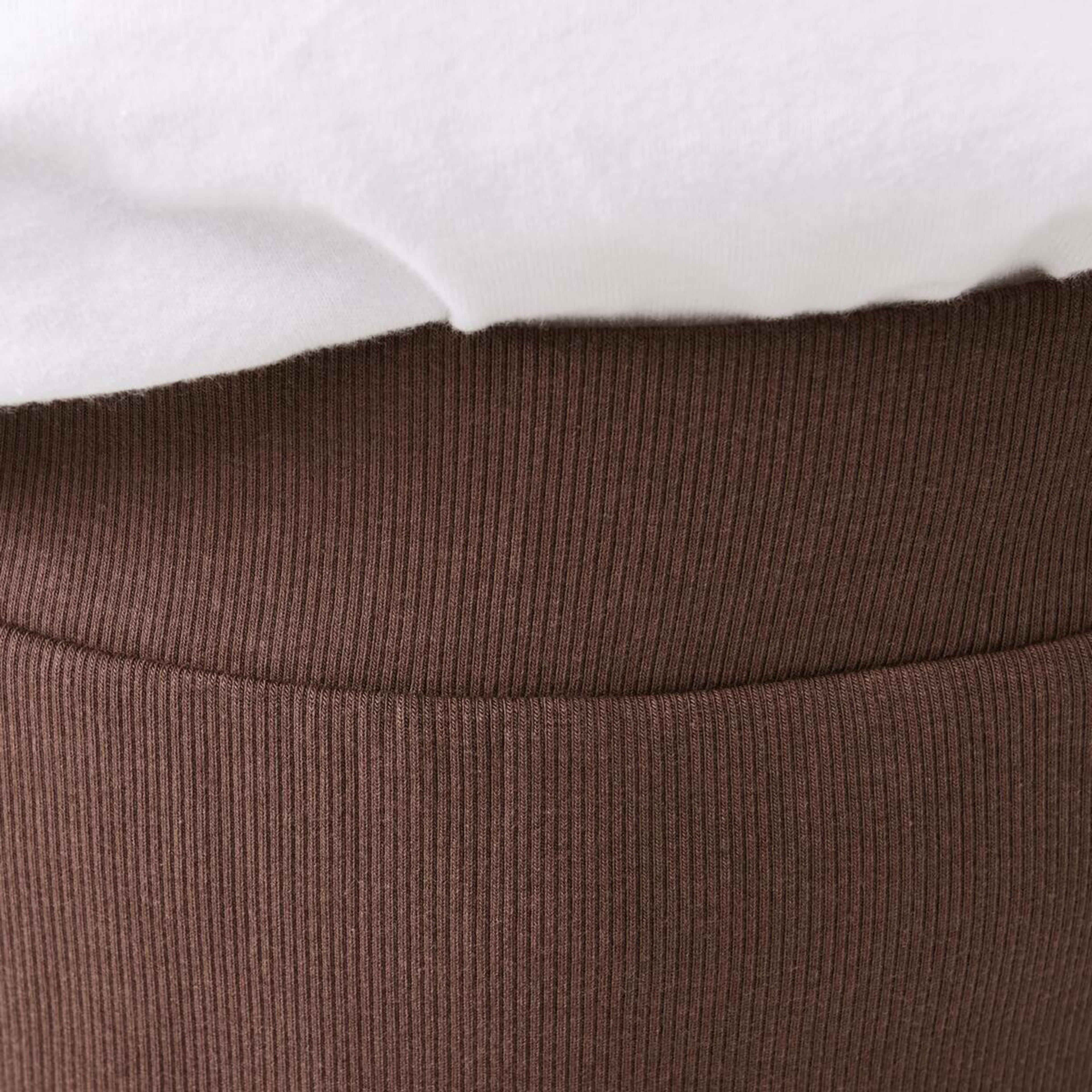 4 Curve Knit Midi Skirt Walnut, 4 of 6