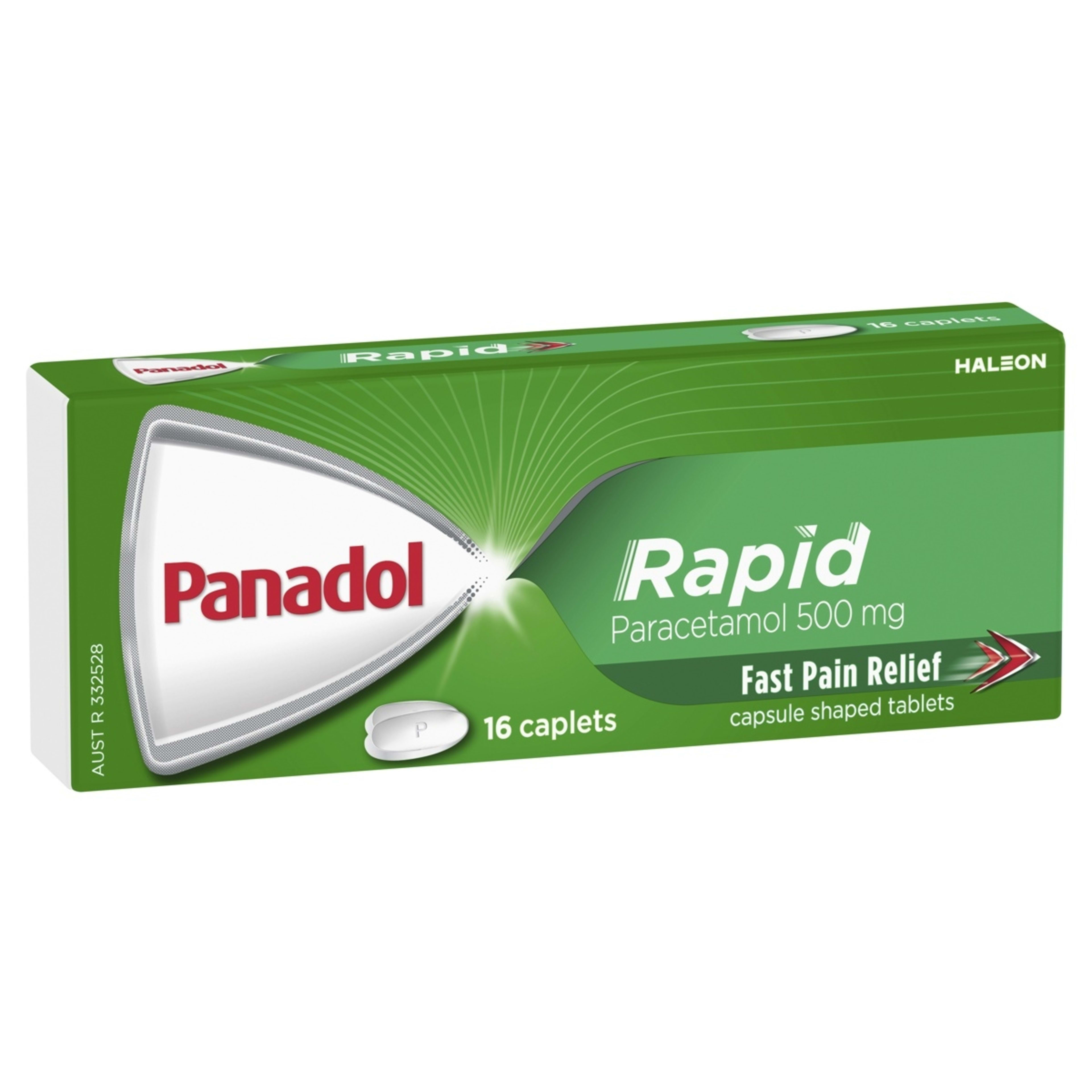 1 16 Pack Panadol Rapid Paracetamol 500mg, 1 of 10