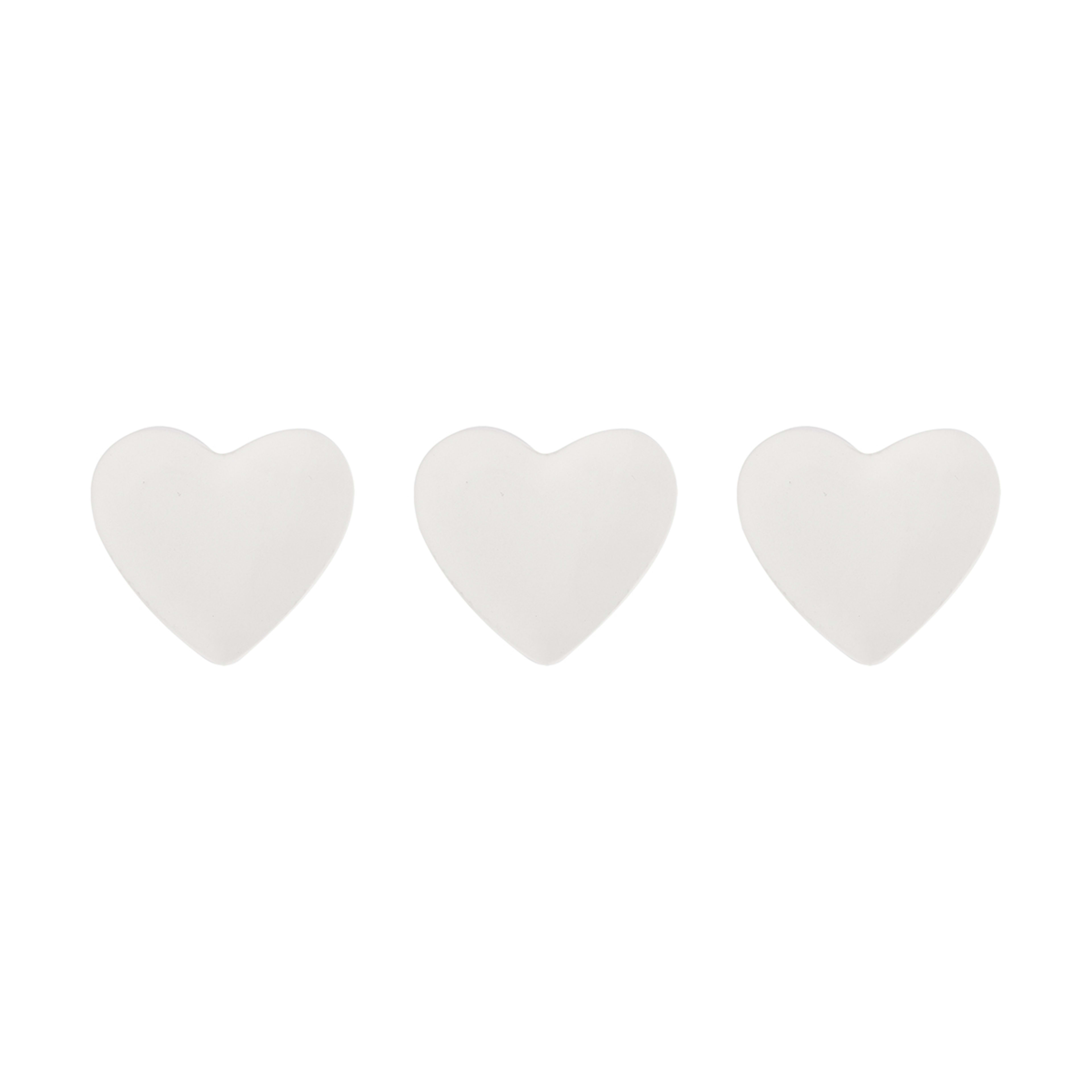 4 3 Pack DIY Ceramic Heart Trinket Trays, 4 of 6