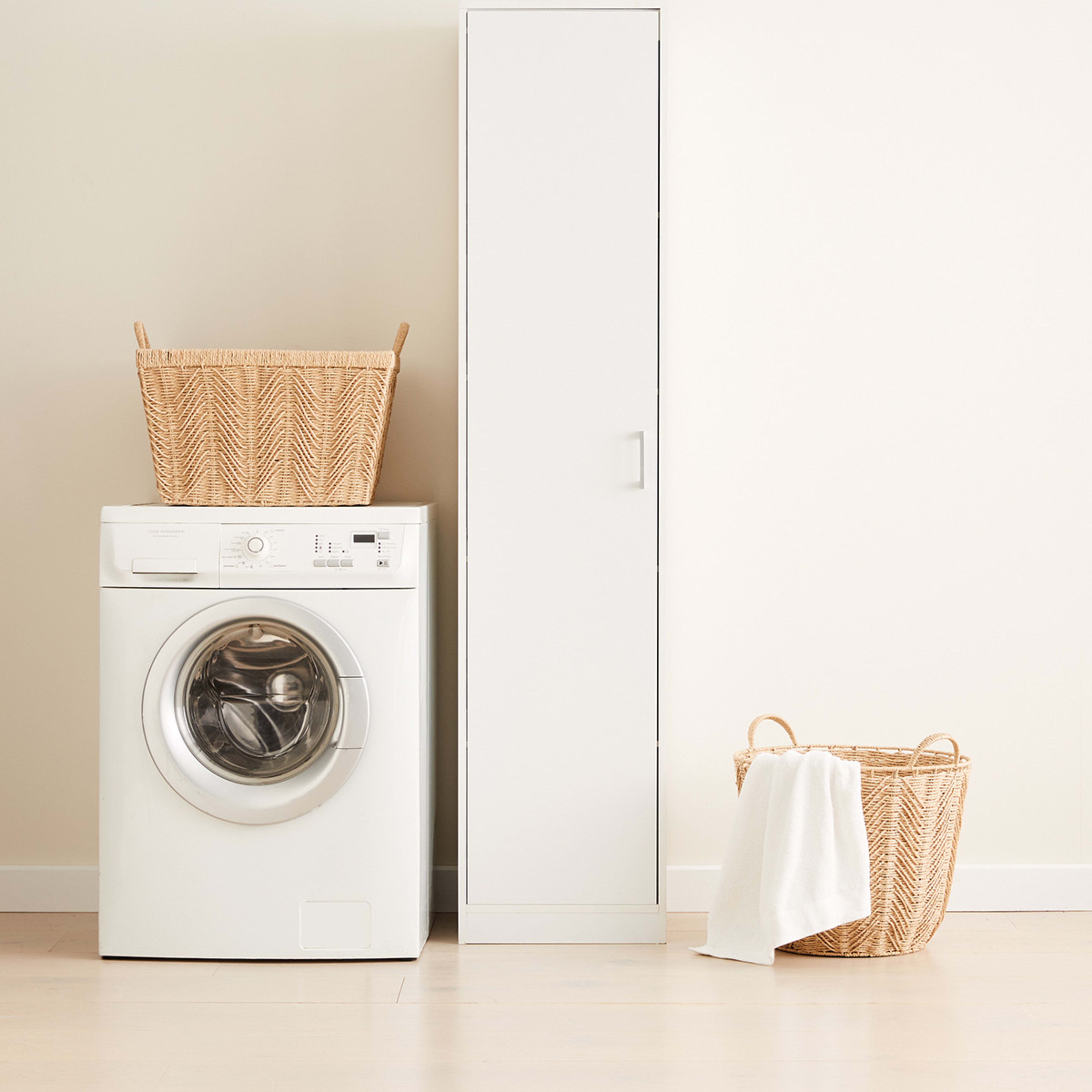 Multi Purpose Cupboard with 5 Tier Adjustable Shelves Kmart