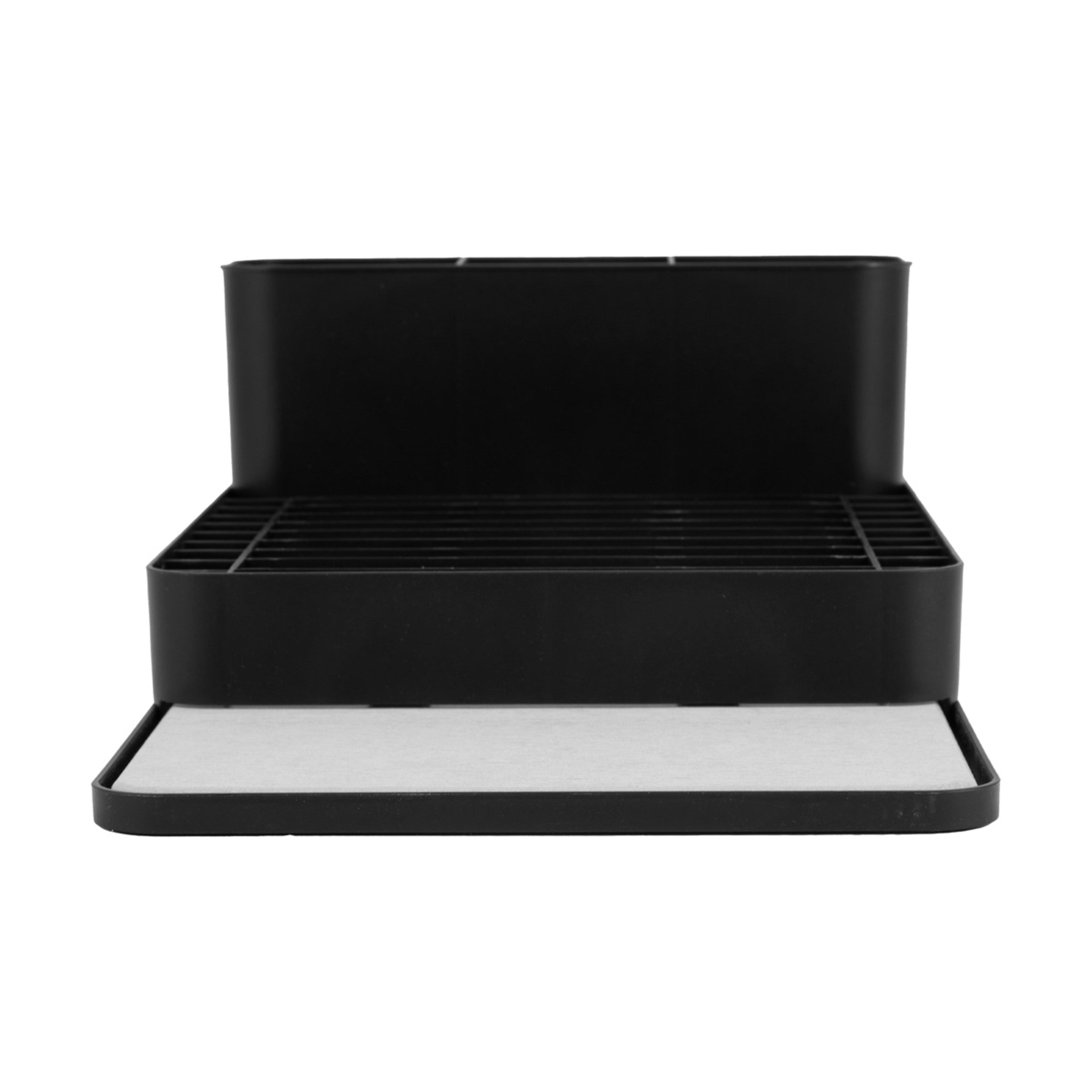 4 Stone Dry Dish Rack - Black, 4 of 8