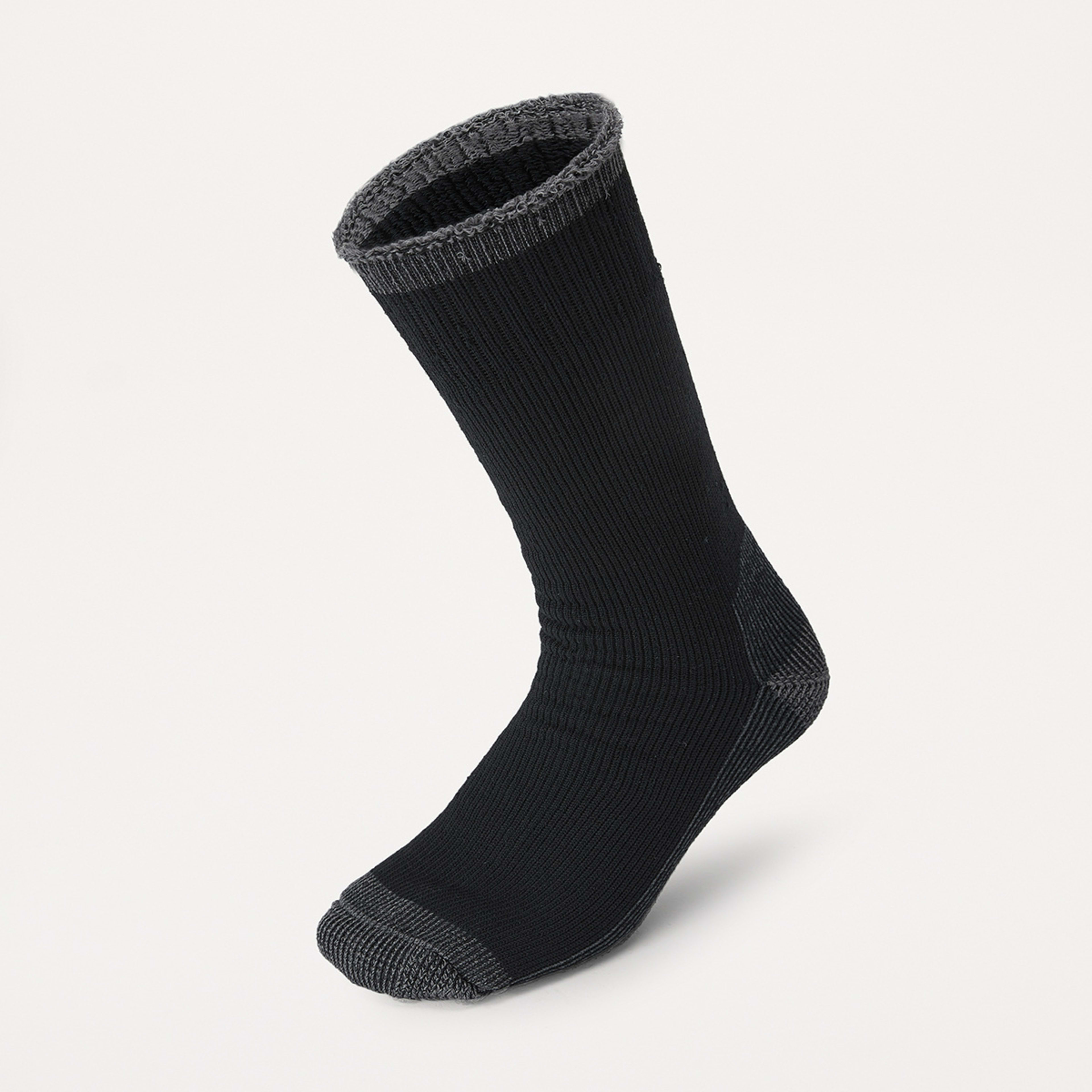 1 Bamboo Socks Blkgry, 1 of 3