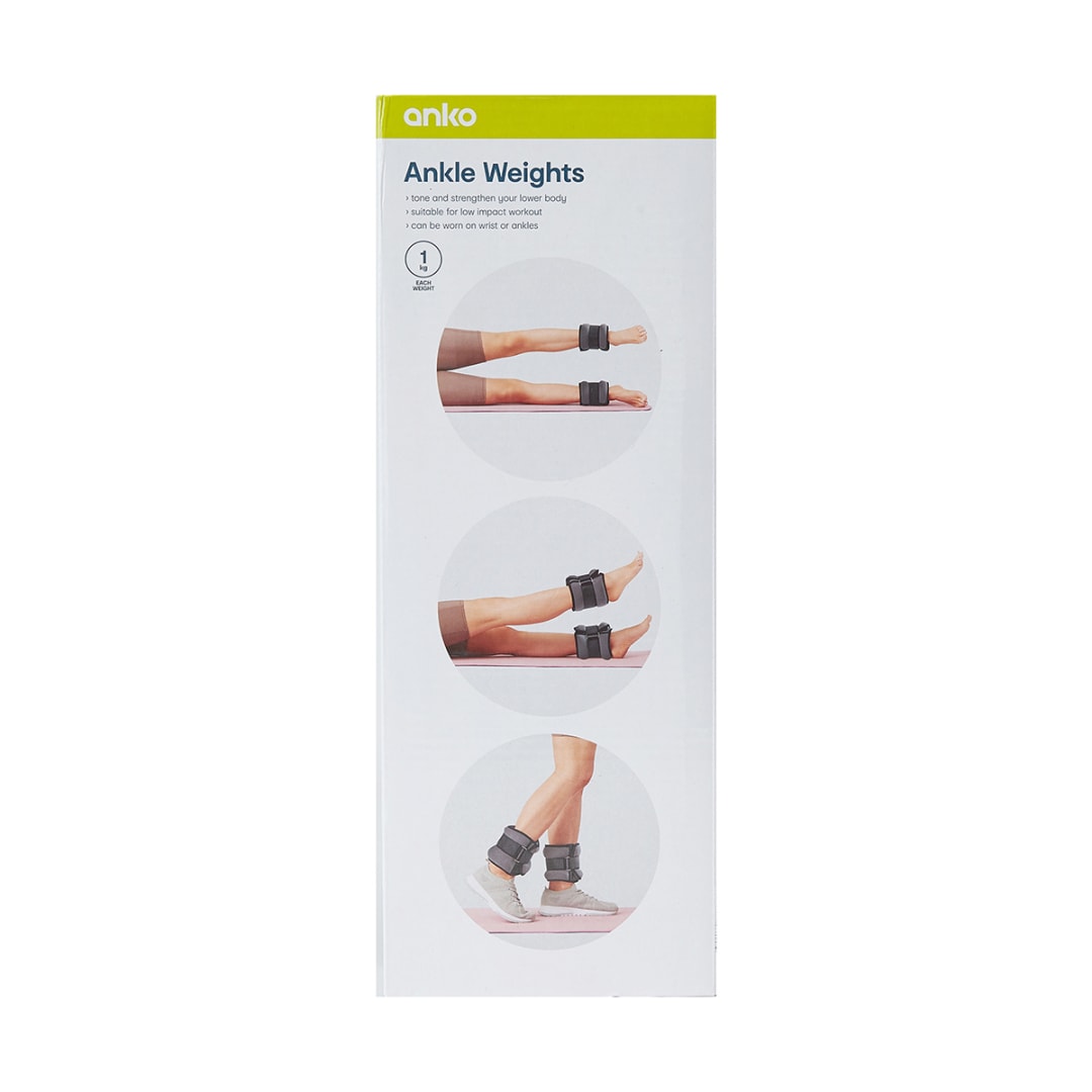 Ankle Weights 1kg Kmart