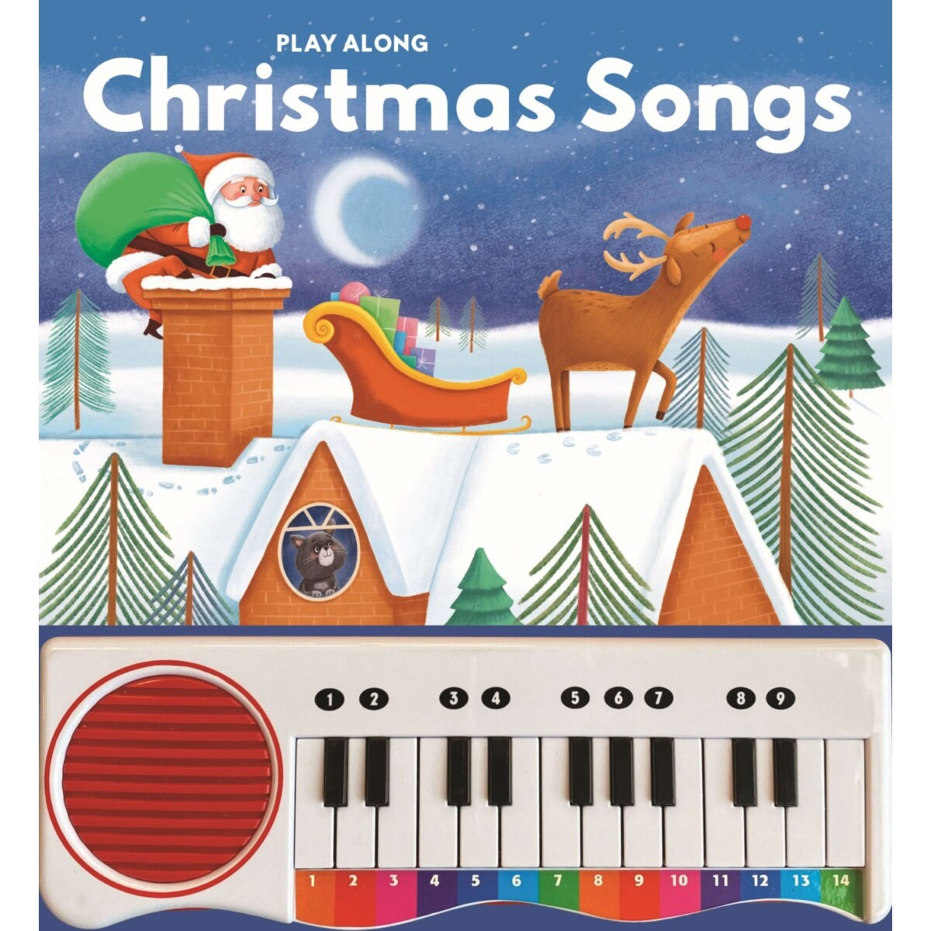 1 Play Along Christmas Songs Piano Book
