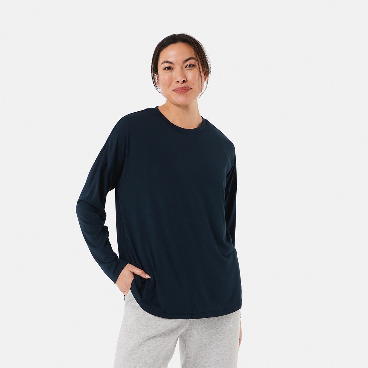 Black long sleeve shirt kmart best sale