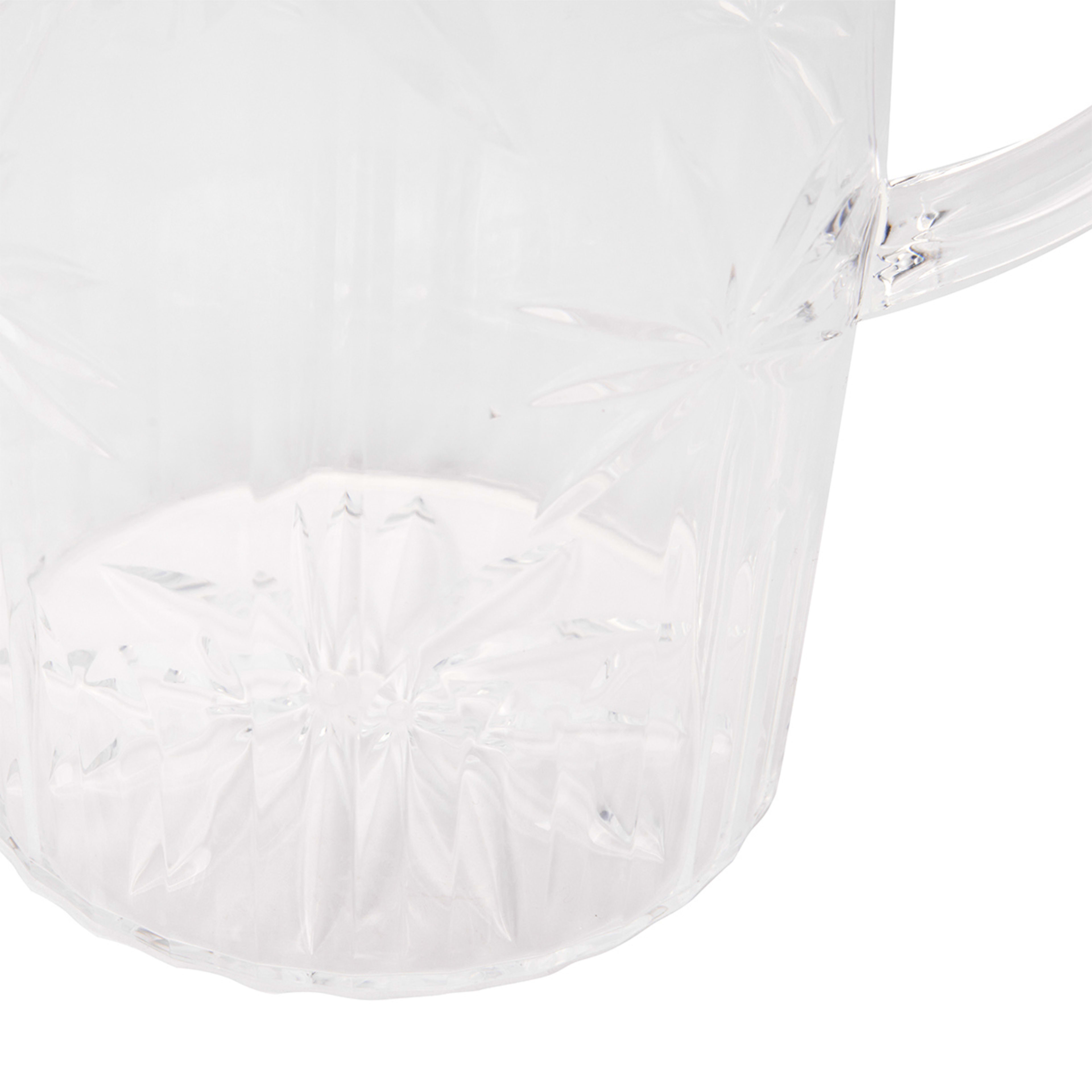2.8L Clear Palm Acrylic Drink Jug Kmart