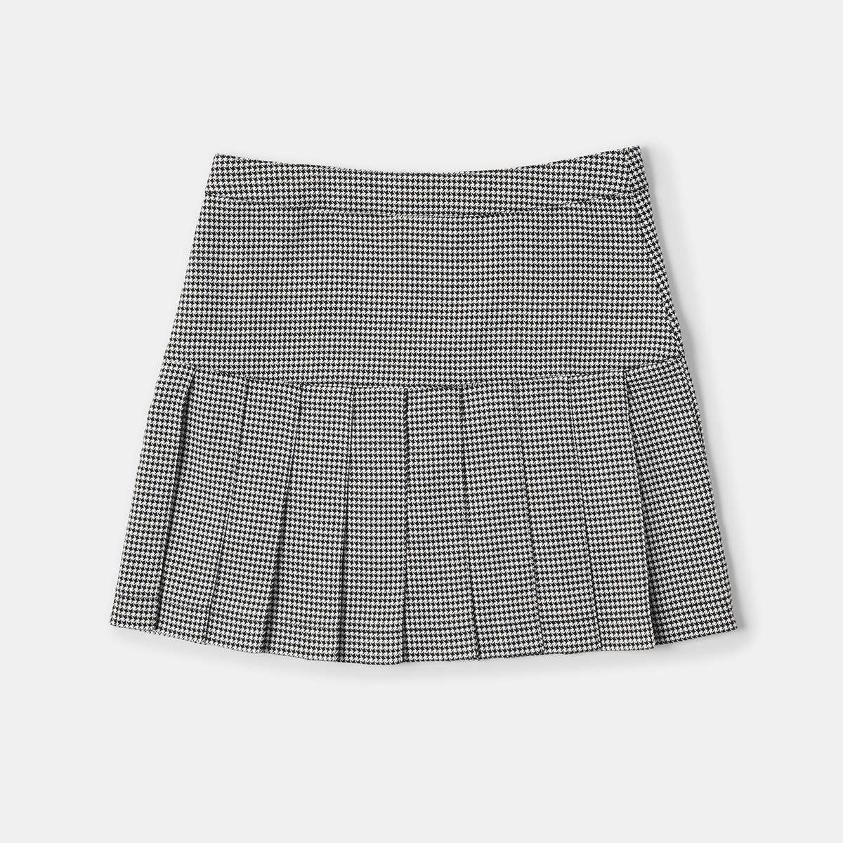 Checkered Pleated Skirt - Kmart