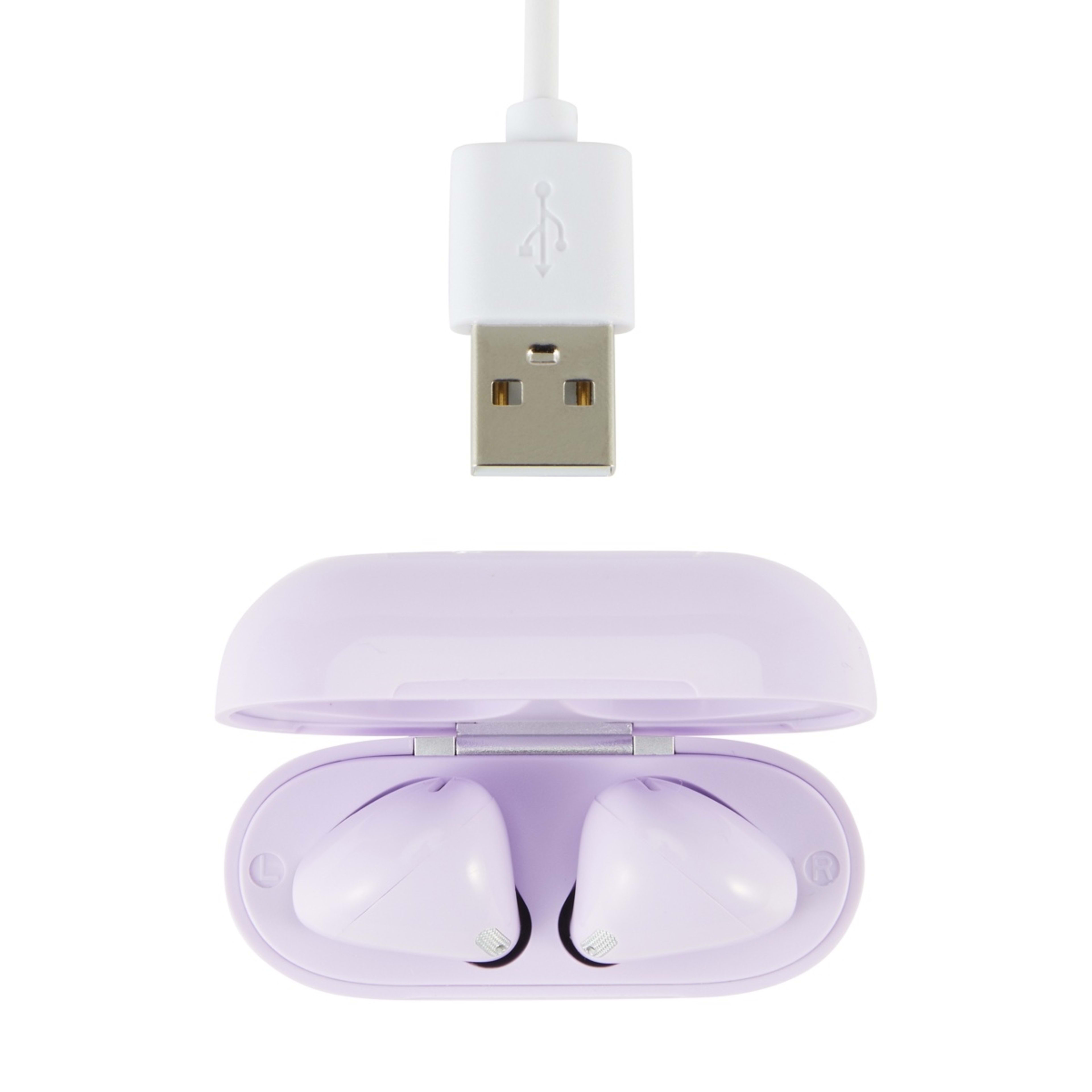 4 True Wireless Earphones Stem - Lilac, 4 of 6