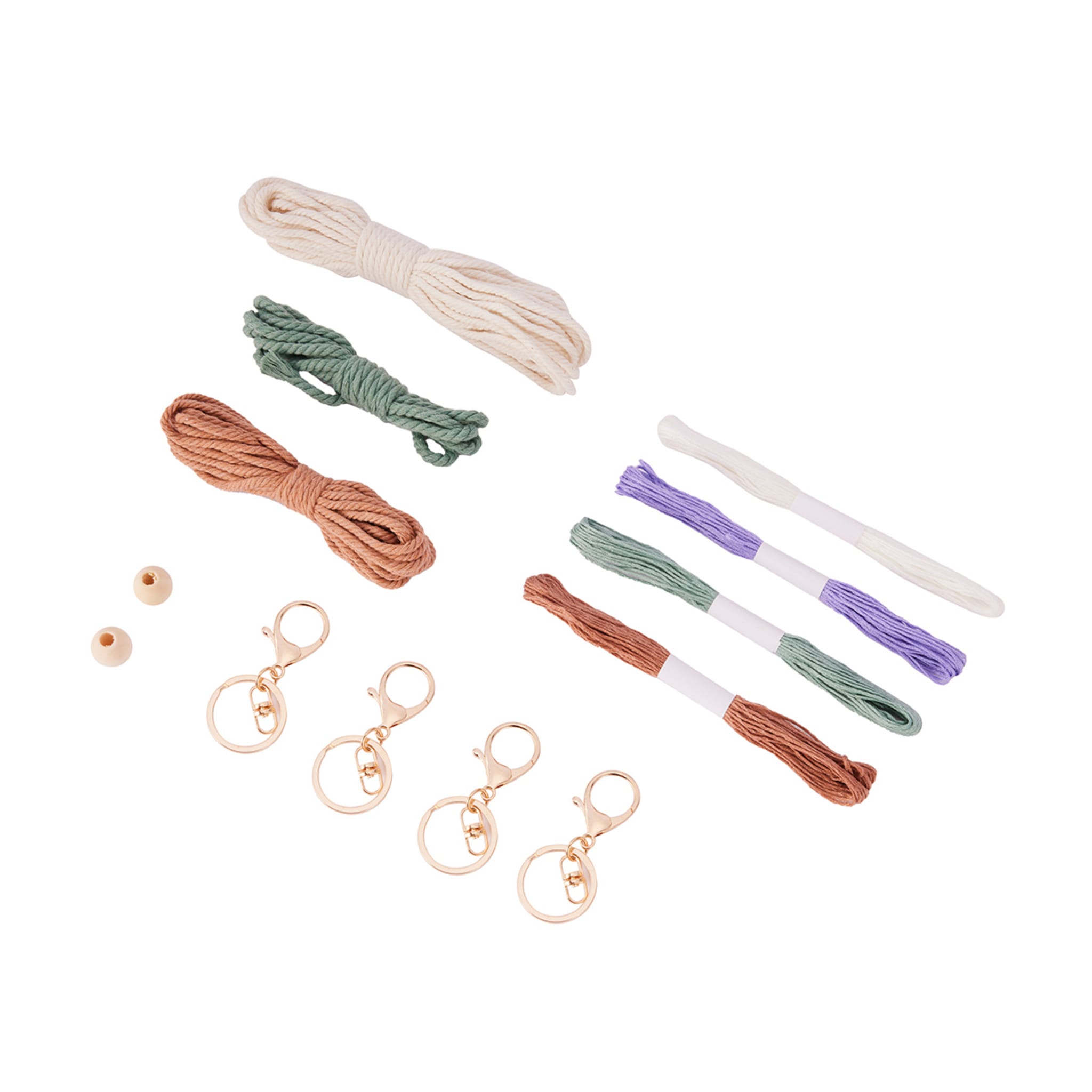 DIY Macrame Key Ring Kit Kmart